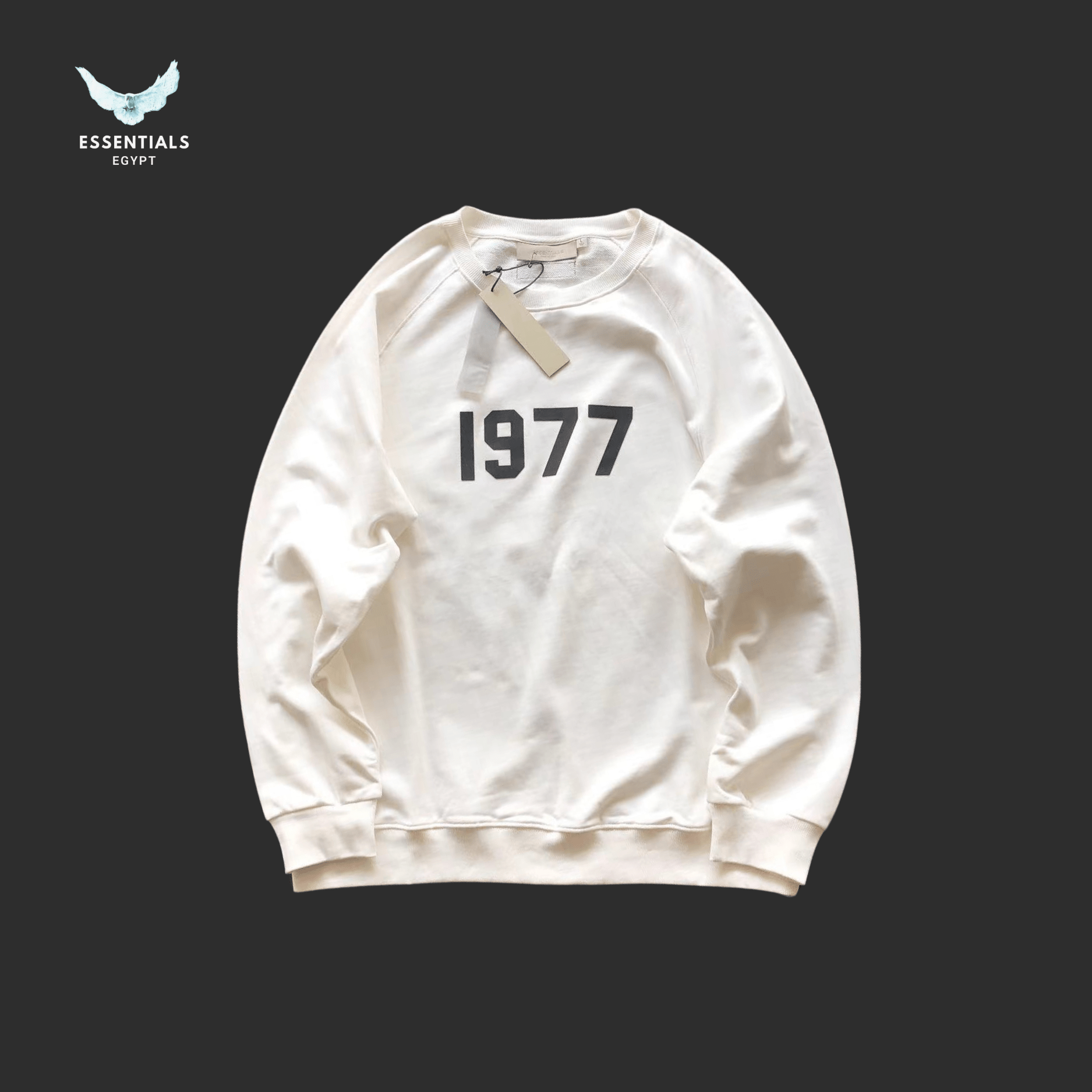 Essentials Fear of God Sweater – 1977 Logo - ESSENTIALS EGYPT