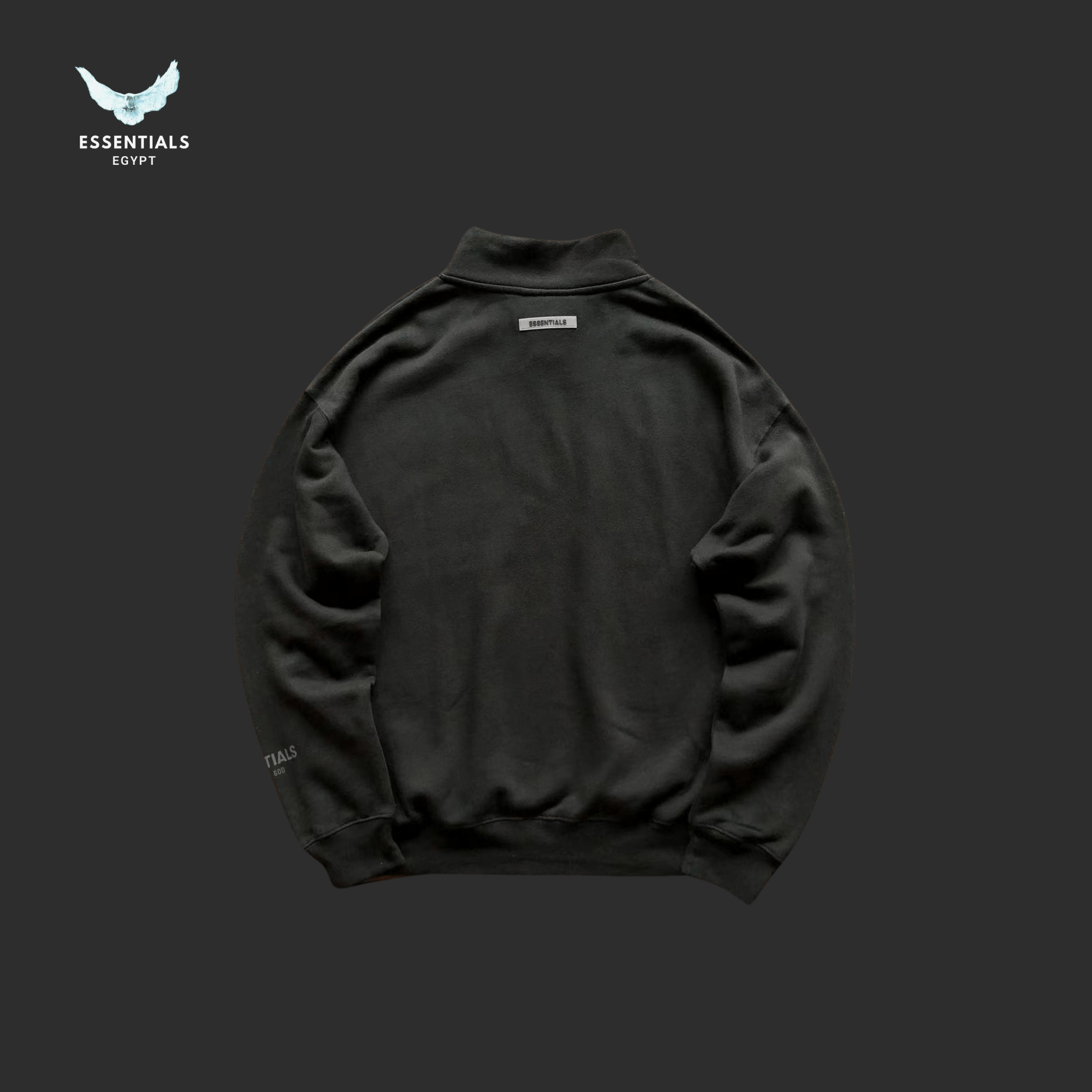 Essentials Hoodie – Stacked Logo Edition - ESSENTIALS EGYPT