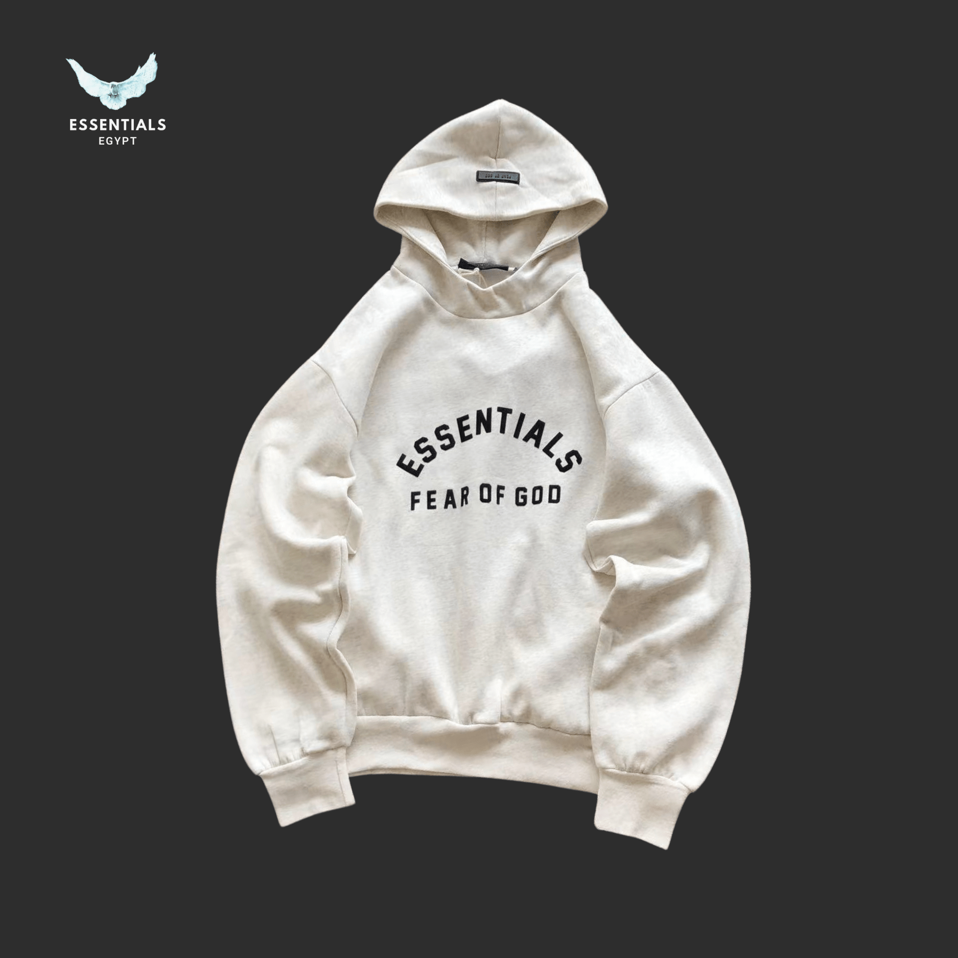 Essentials Hoodie – Monochrome City - ESSENTIALS EGYPT