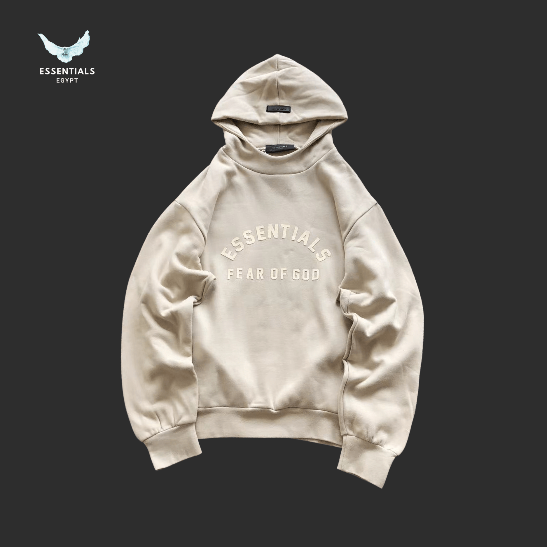 Essentials Hoodie – Monochrome City - ESSENTIALS EGYPT