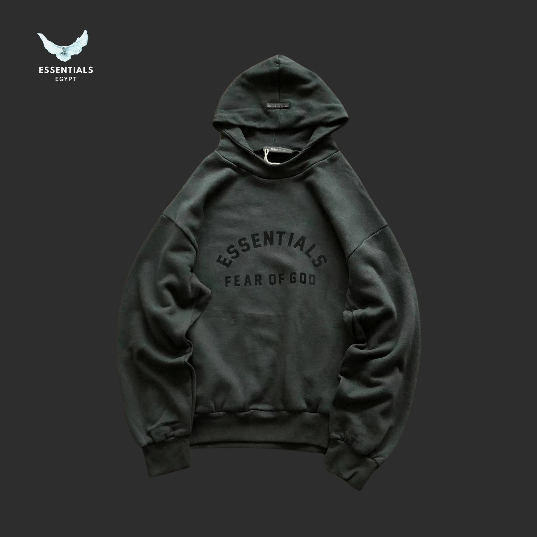 Essentials Hoodie – Monochrome City - ESSENTIALS EGYPT