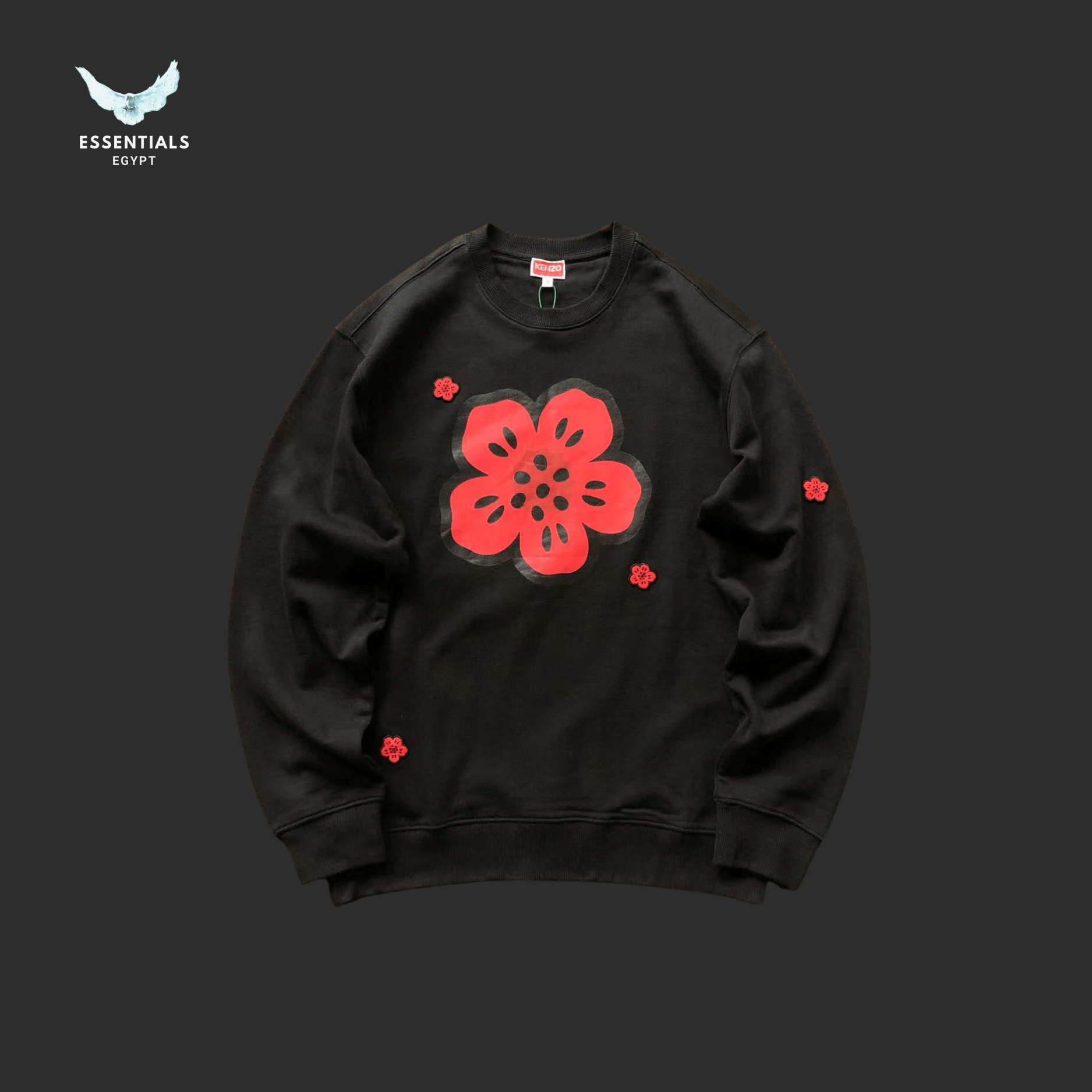 Kenzo Sweater – Flower Embroidery - ESSENTIALS EGYPT