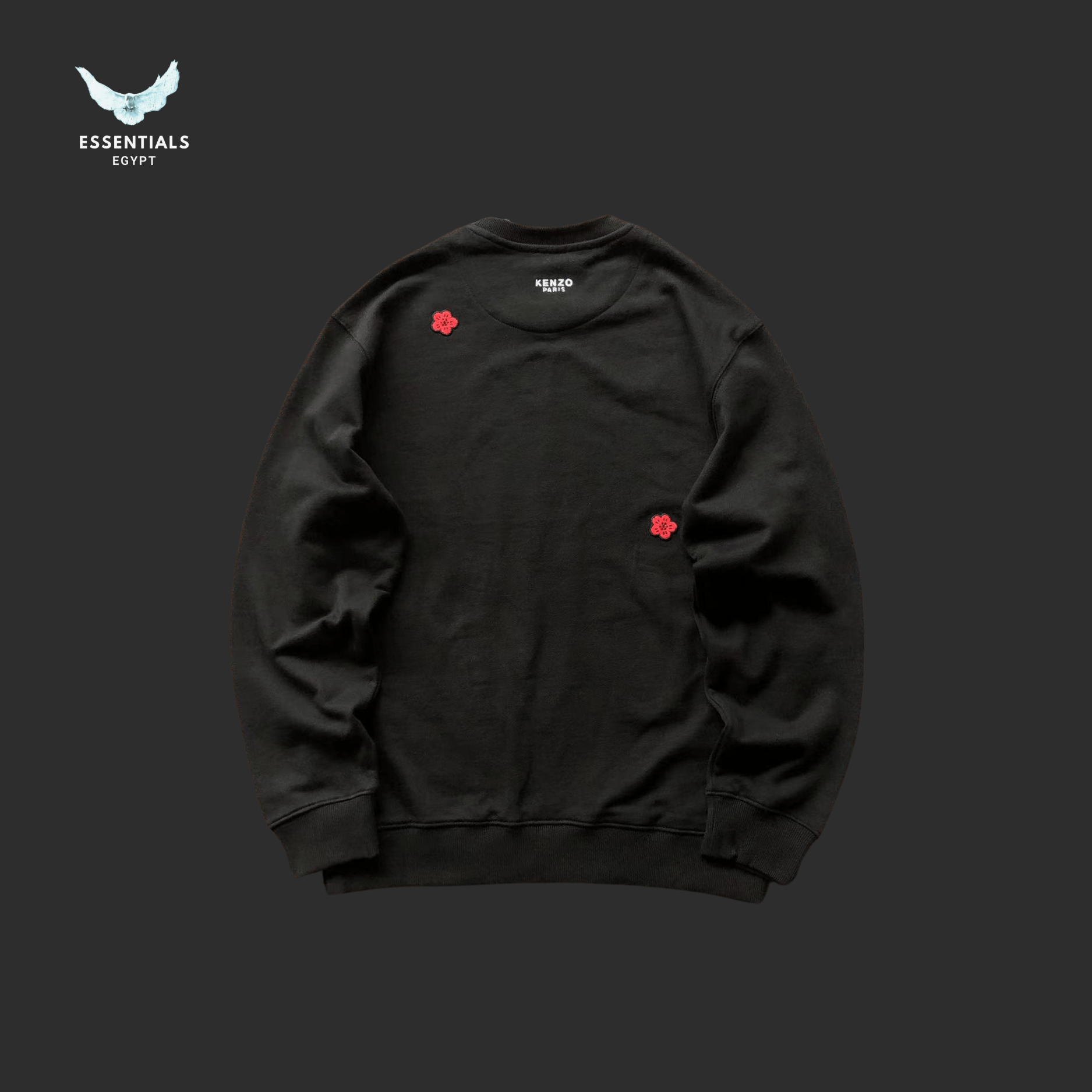 Kenzo Sweater – Flower Embroidery - ESSENTIALS EGYPT