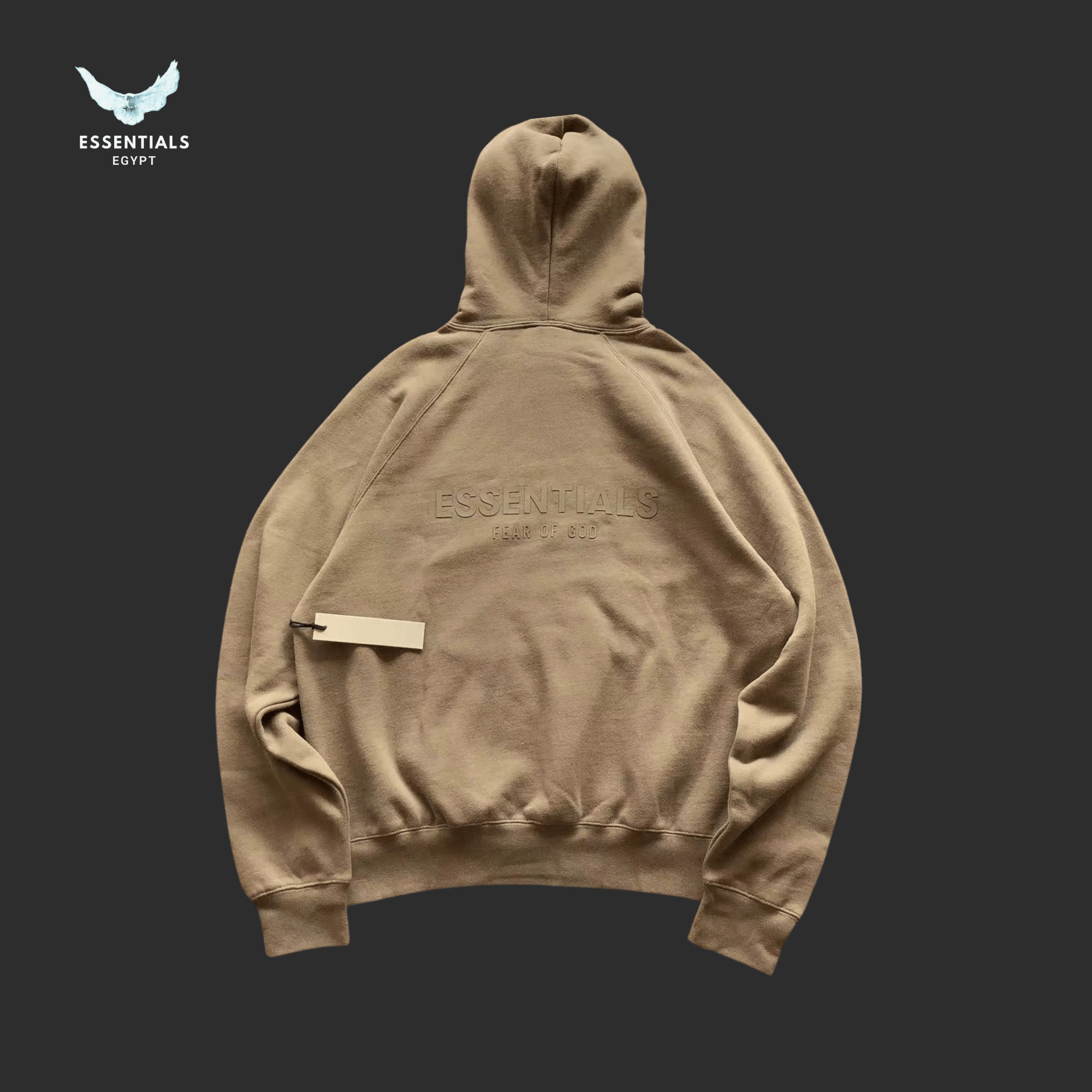 Essentials Hoodie – Neutral Street Fit - ESSENTIALS EGYPT