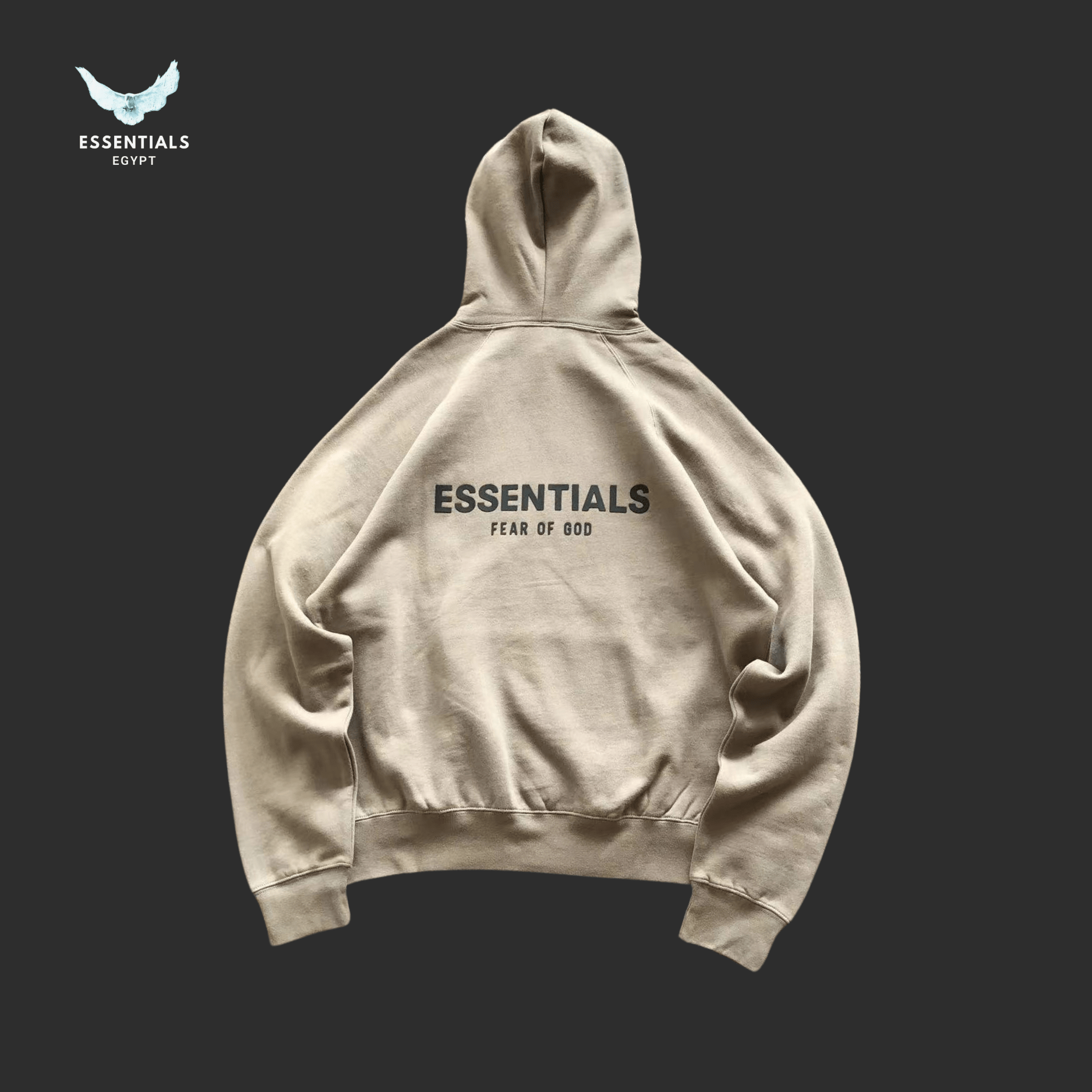 Essentials Hoodie – Neutral Street Fit - ESSENTIALS EGYPT