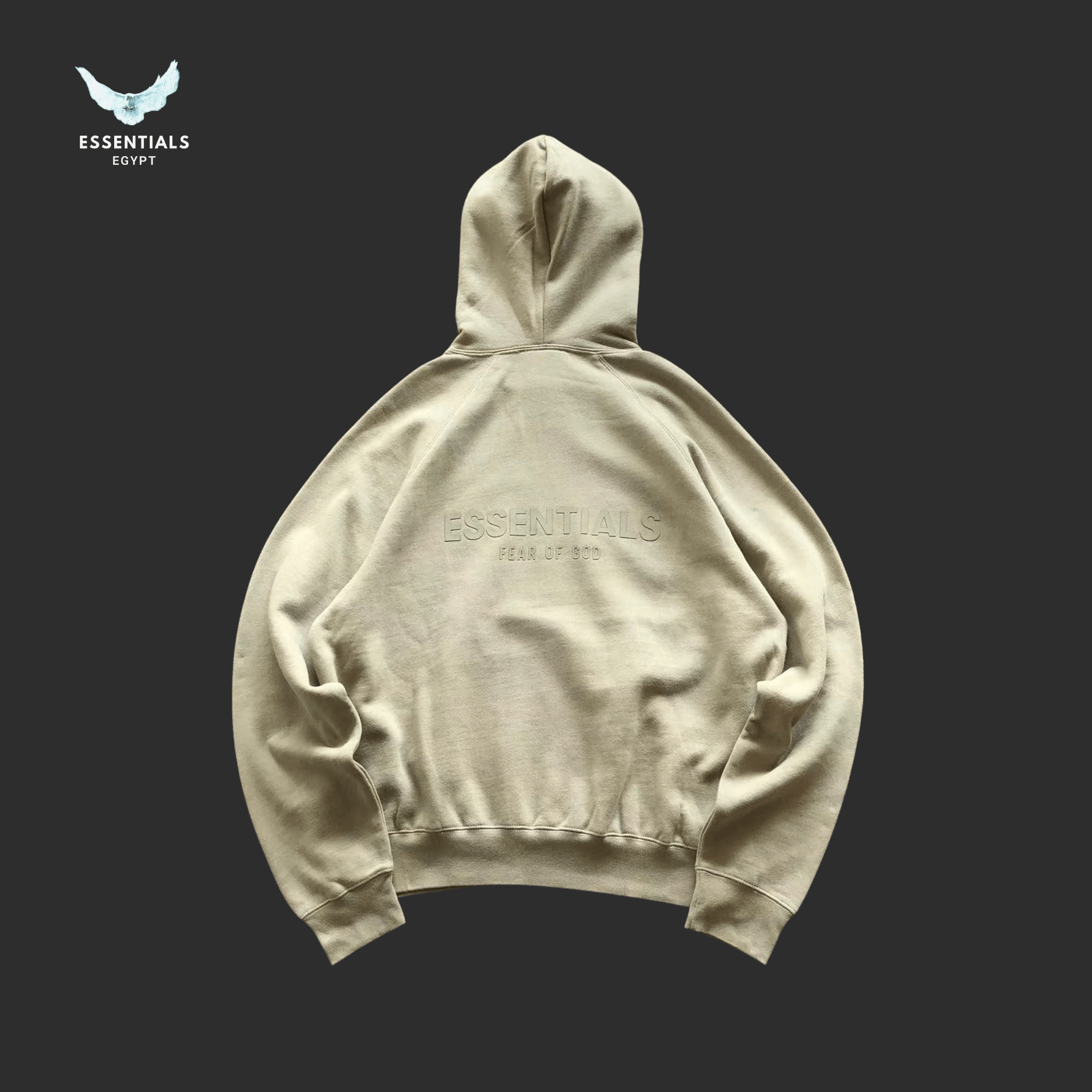 Essentials Hoodie – Neutral Street Fit - ESSENTIALS EGYPT