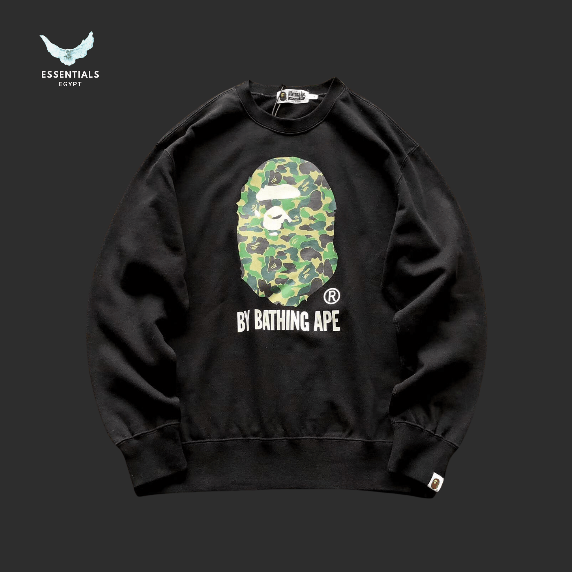 BAPE Sweater – Shark Camo Head - ESSENTIALS EGYPT