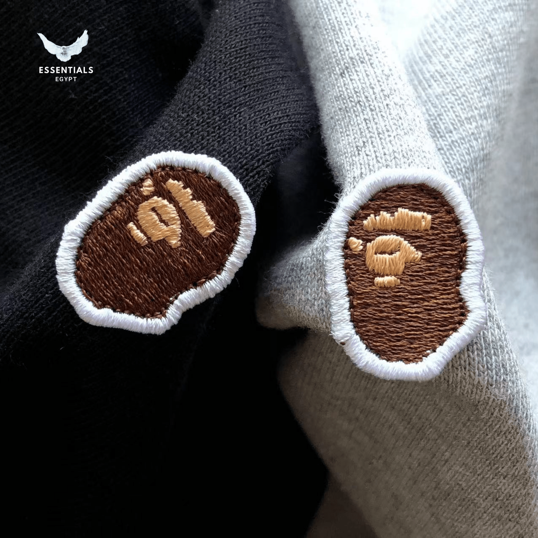 BAPE Sweater – Mini Logo Patch - ESSENTIALS EGYPT