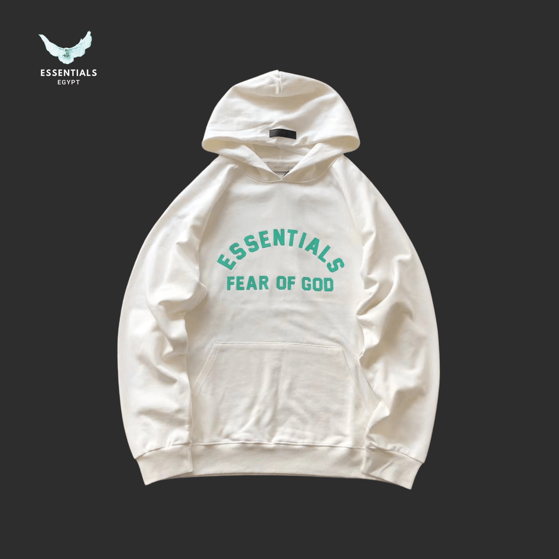 Essentials Fear of God Hoodie – Front Logo Bold - ESSENTIALS EGYPT