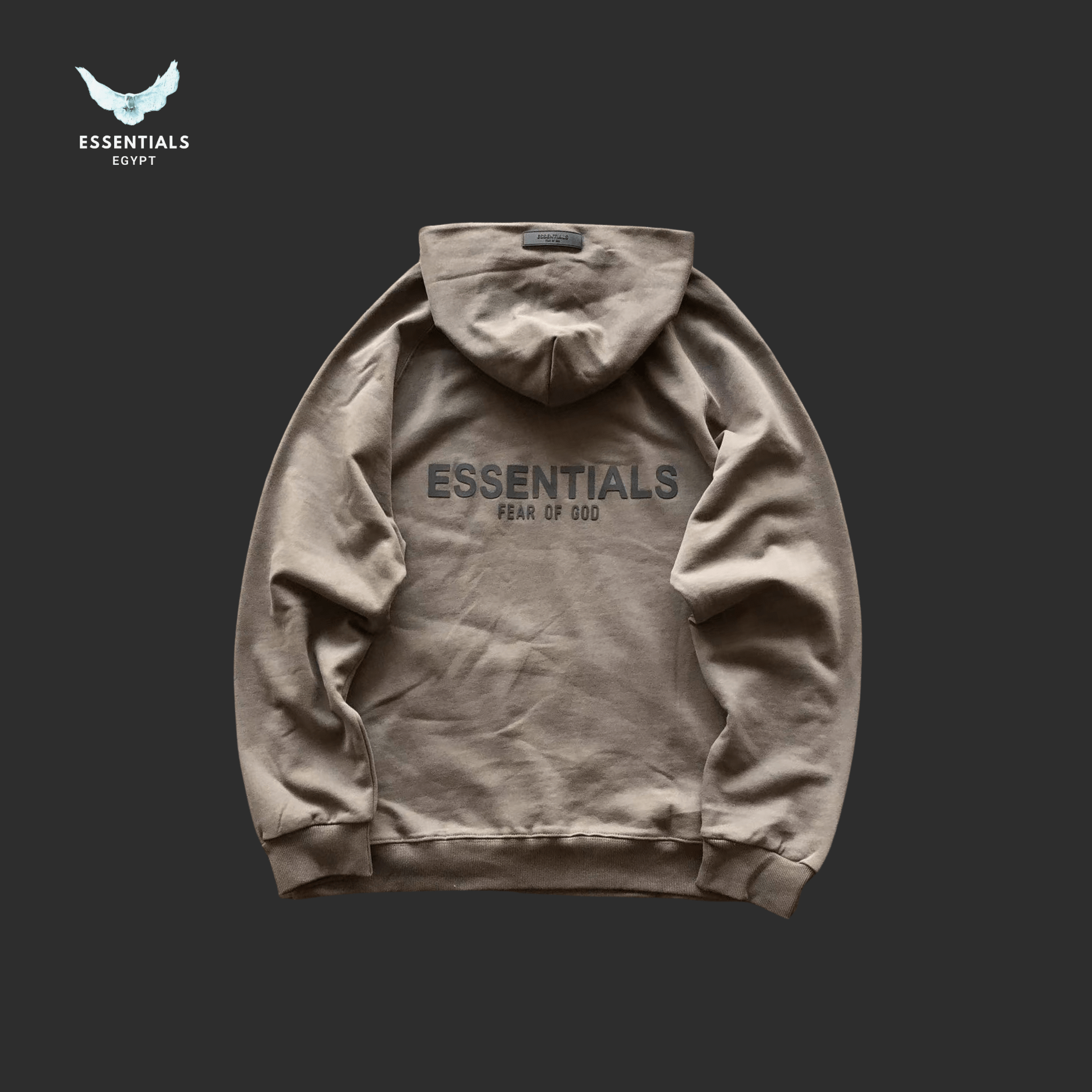 Essentials Hoodie – Mixed Tone Drop - ESSENTIALS EGYPT