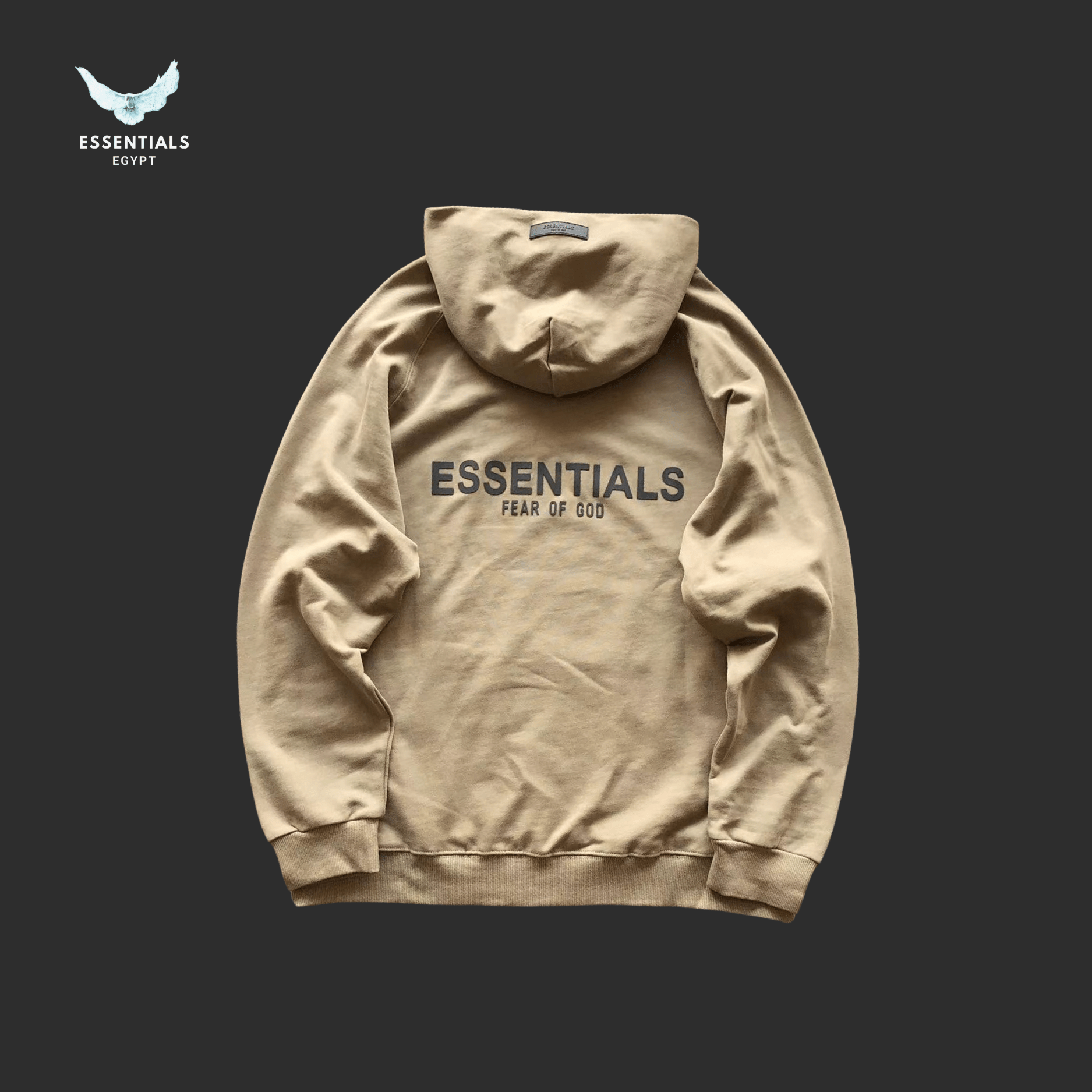 Essentials Hoodie – Mixed Tone Drop - ESSENTIALS EGYPT