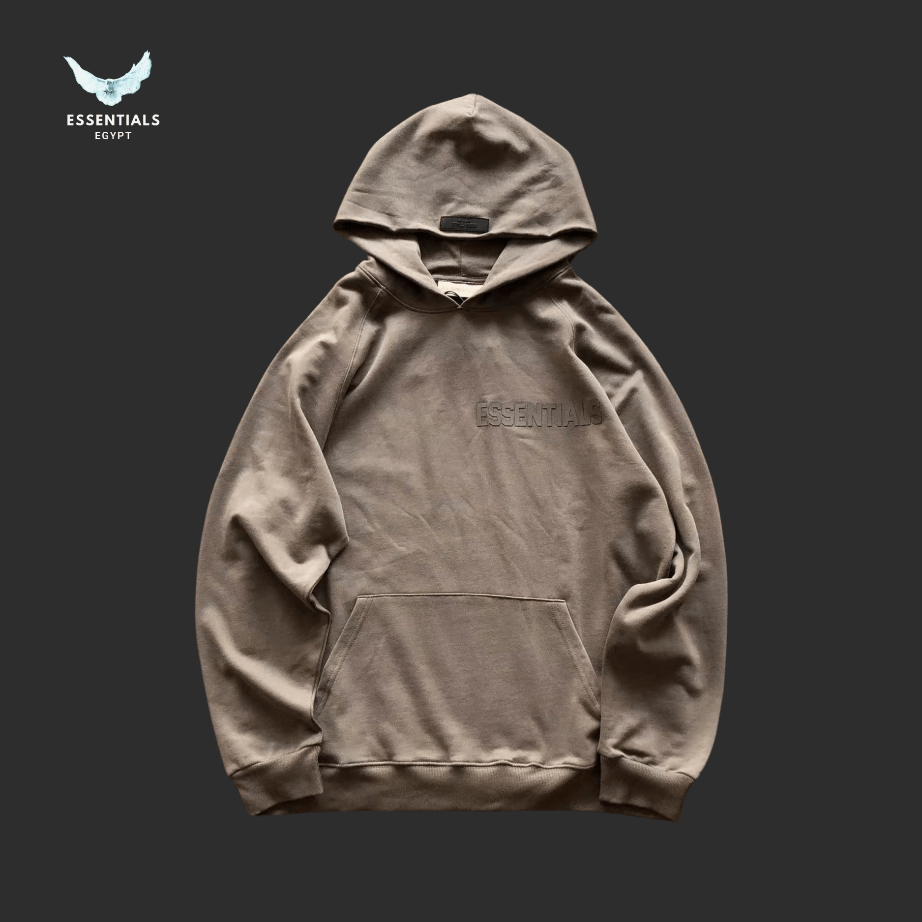 Essentials Fear of God Hoodie – Mixed Tone Drop - ESSENTIALS EGYPT
