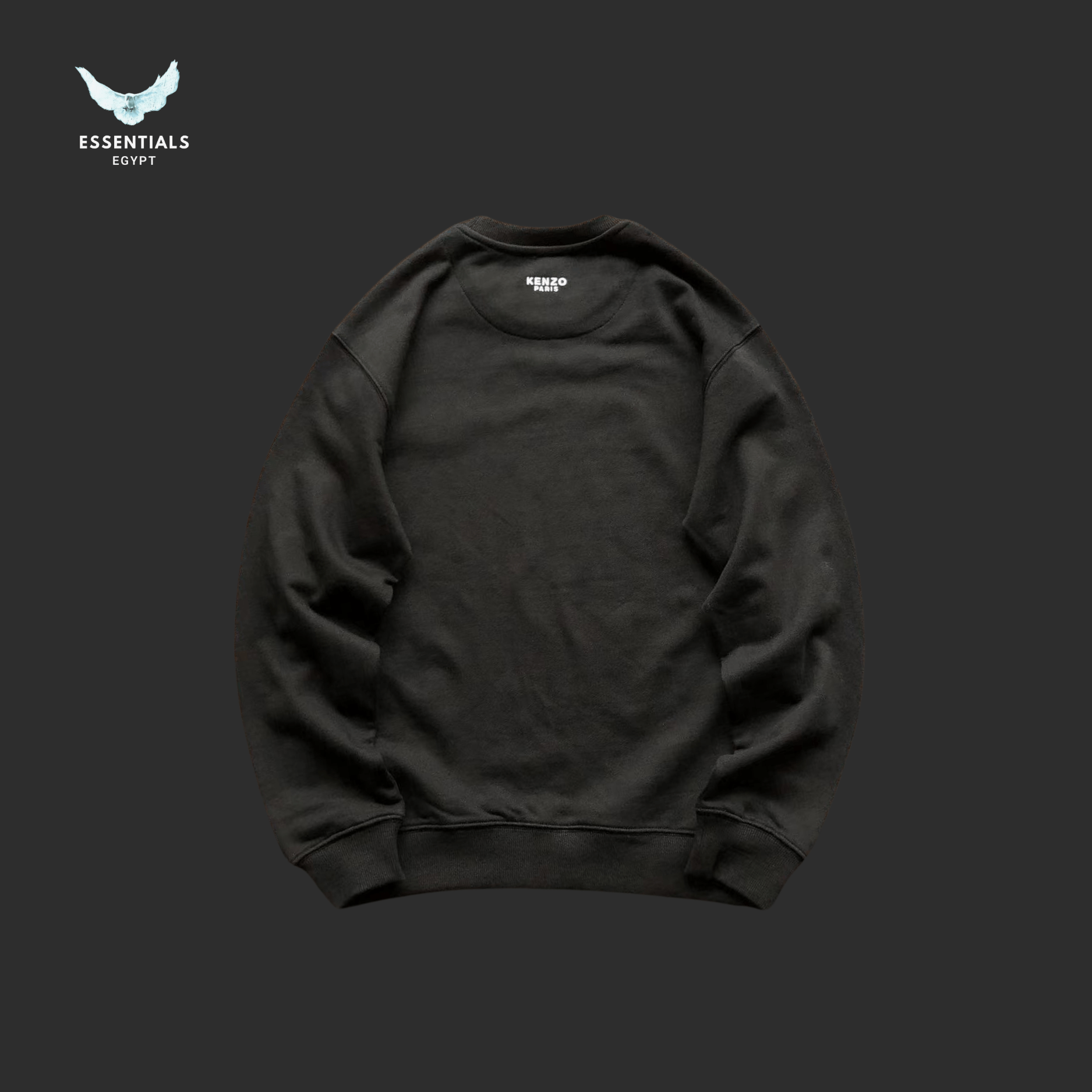 Kenzo Sweater – Mini Logo Patch - ESSENTIALS EGYPT