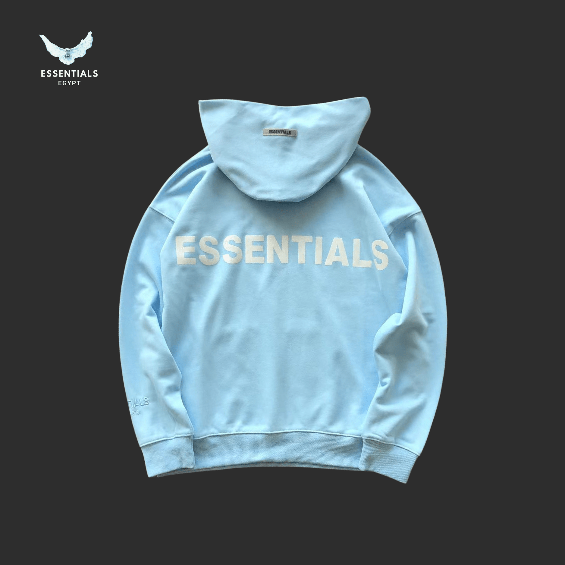Essentials Hoodie – Pastel Logo Series - ESSENTIALS EGYPT