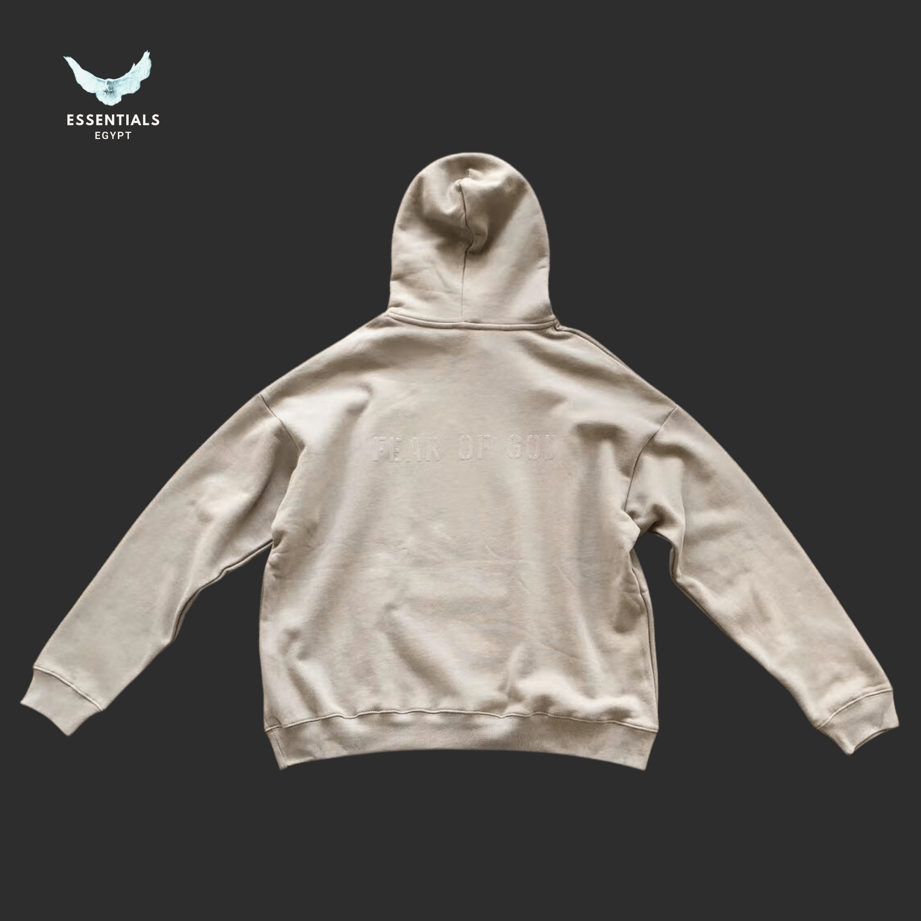 Essentials Fear of God Hoodie – Beige Edition - ESSENTIALS EGYPT