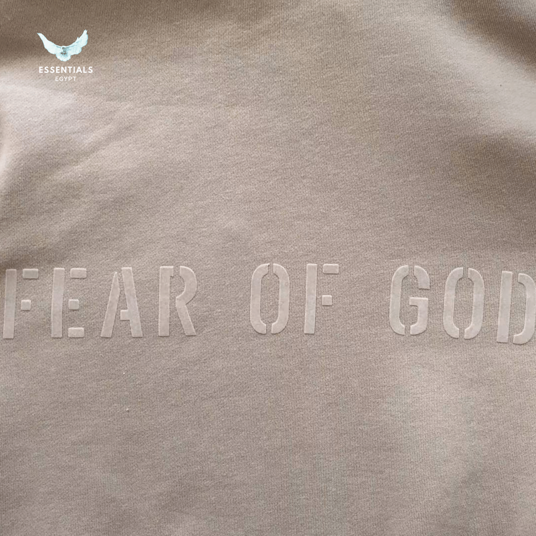 Essentials Fear of God Hoodie – Beige Edition - ESSENTIALS EGYPT