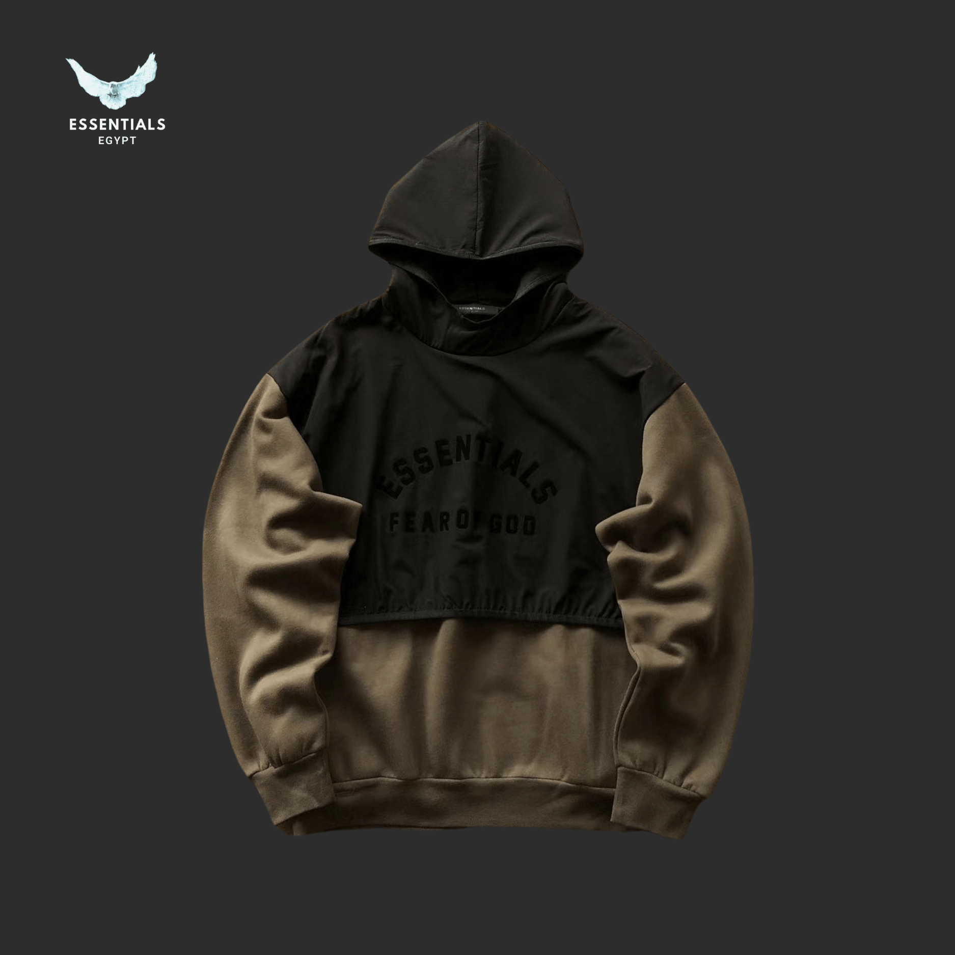 Essentials Hoodie – Minimal Front Logo - ESSENTIALS EGYPT