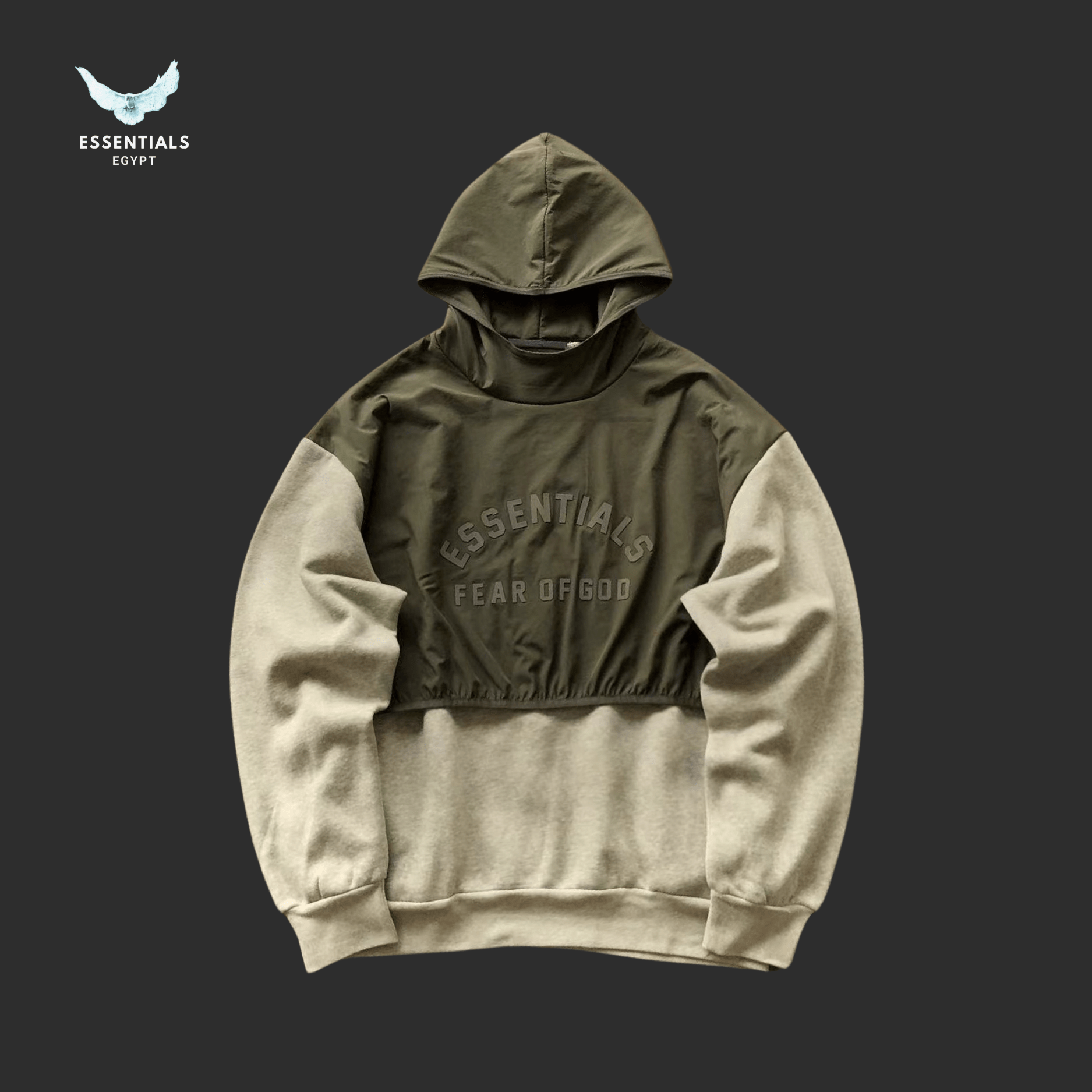 Essentials Hoodie – Minimal Front Logo - ESSENTIALS EGYPT