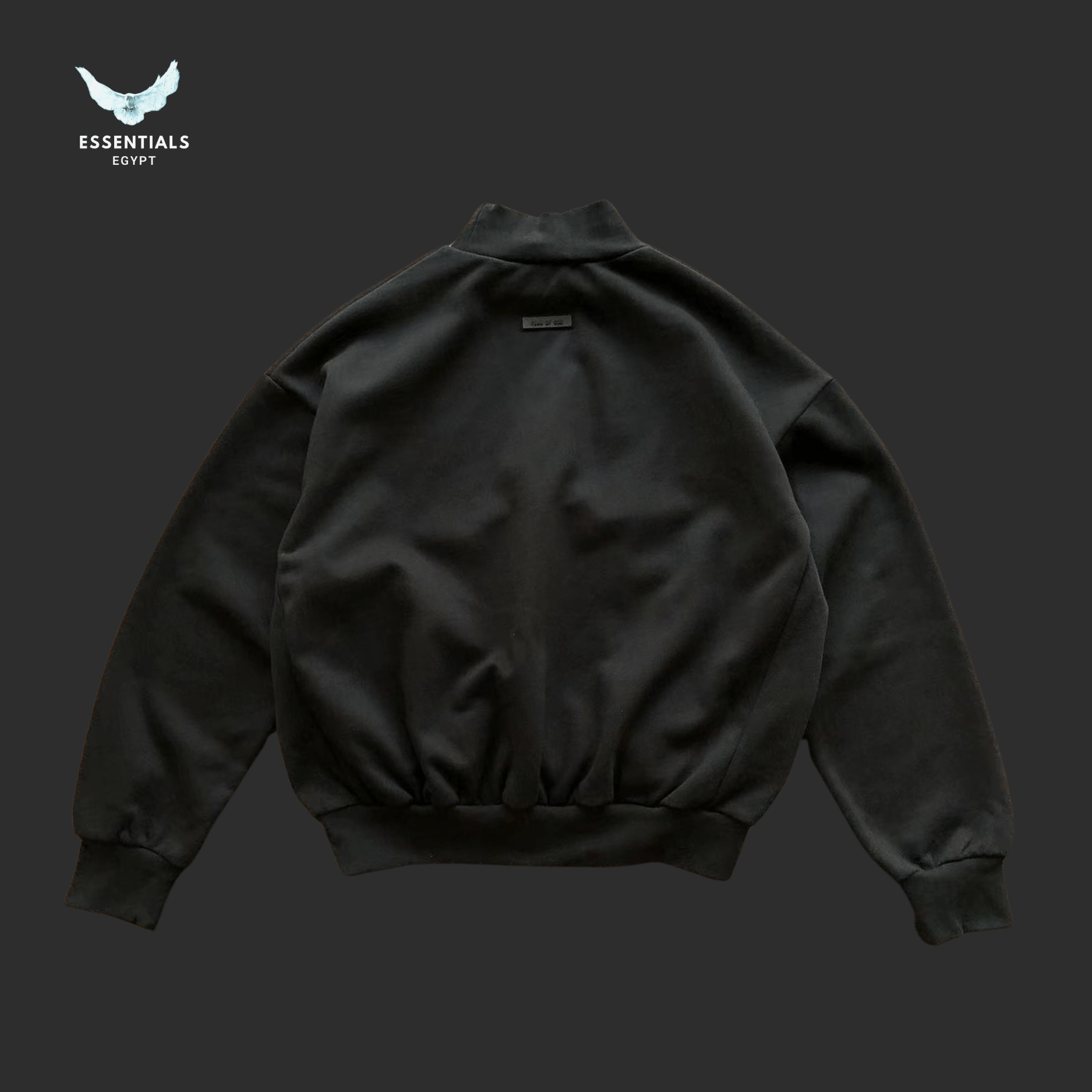 Essentials Sweater – Shadow Logo Edition - ESSENTIALS EGYPT