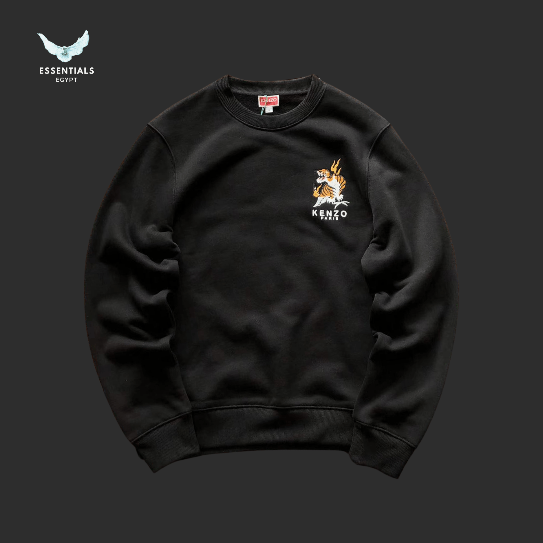 Kenzo Sweater – Dragon Tiger Patch - ESSENTIALS EGYPT