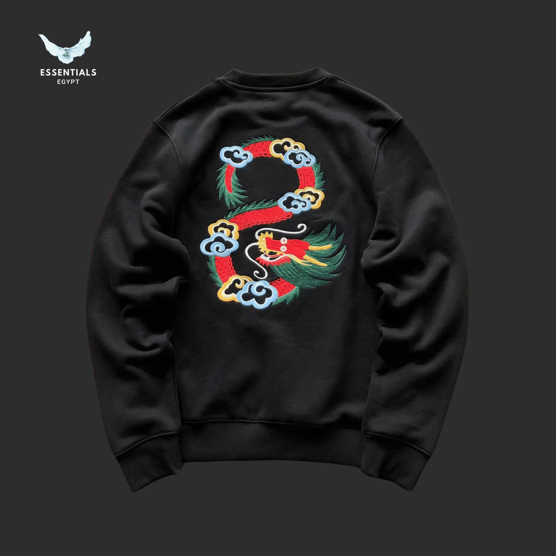 Kenzo Sweater – Dragon Tiger Patch - ESSENTIALS EGYPT