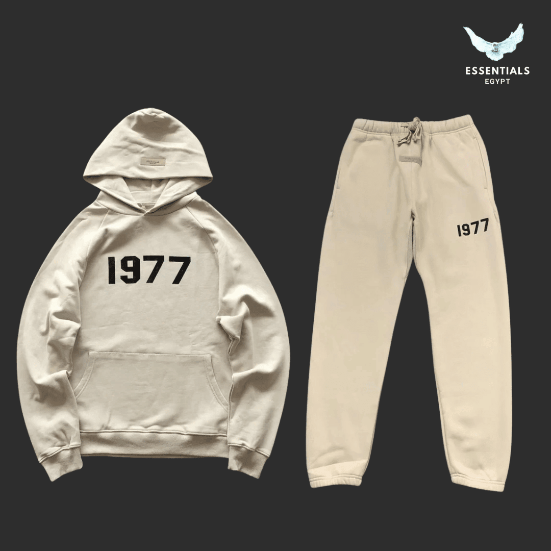 Fear of God Essentials 1977 Cream Full Set Egypt