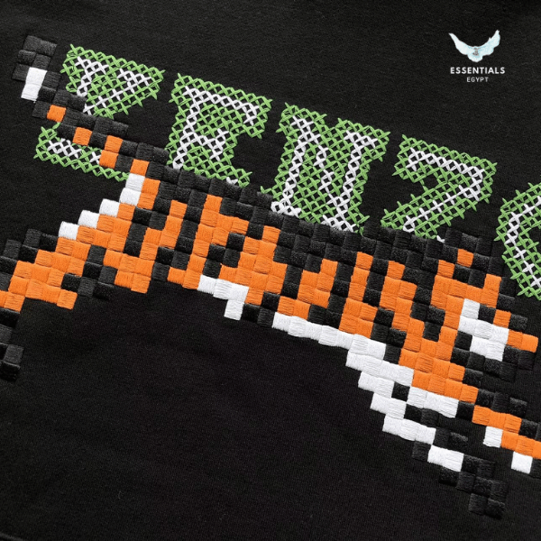 Kenzo Flame Logo Hoodie – Black - ESSENTIALS EGYPT