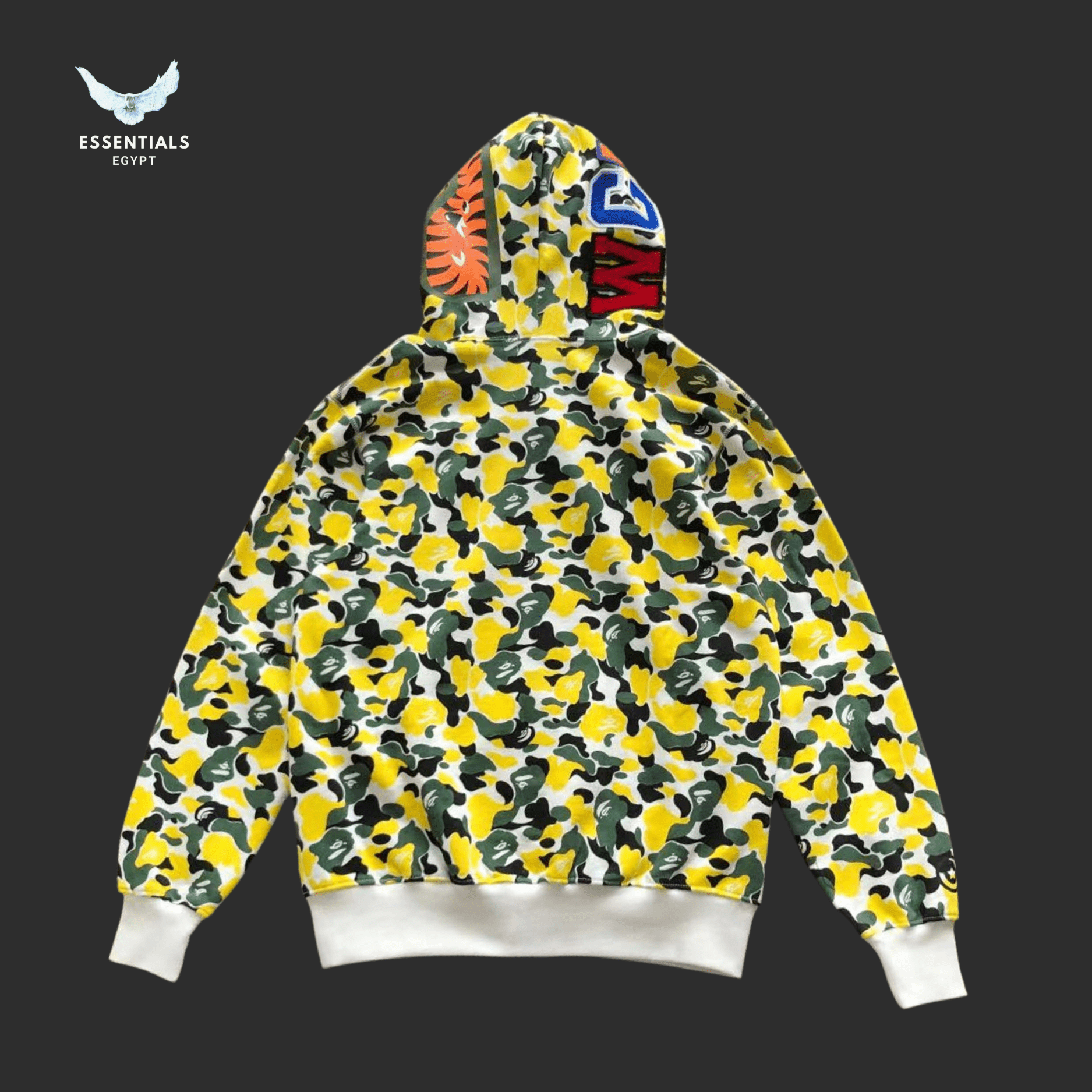 BAPE Shark Hoodie – Pastel Drop - ESSENTIALS EGYPT