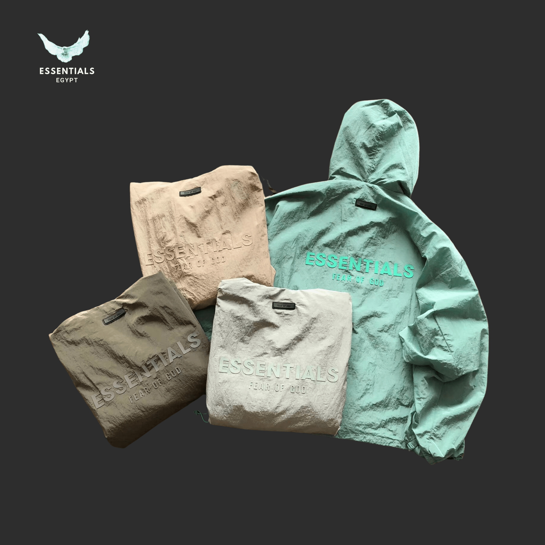 Essentials Hoodie – Desert Tones Edition - ESSENTIALS EGYPT