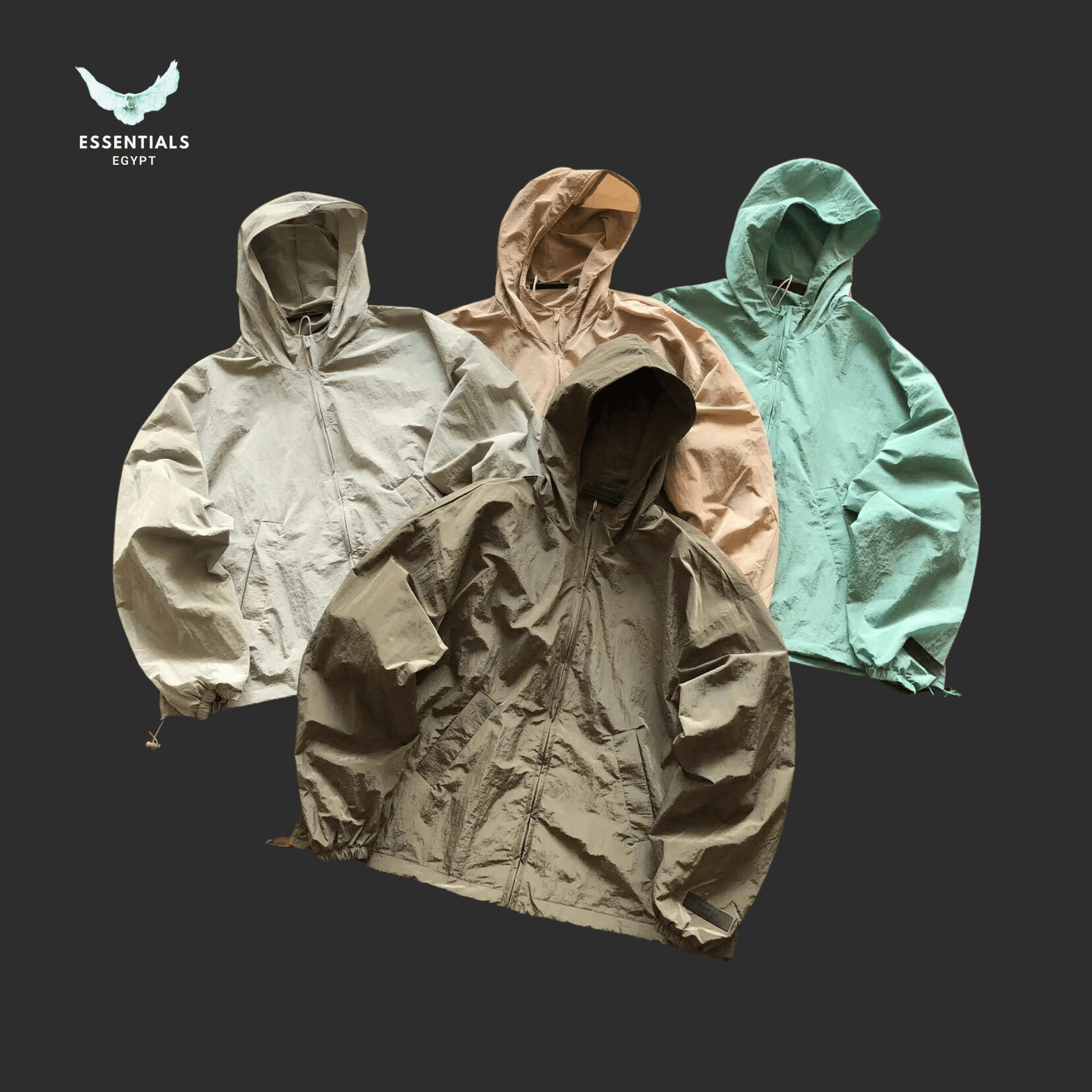 Essentials Hoodie – Desert Tones Edition - ESSENTIALS EGYPT