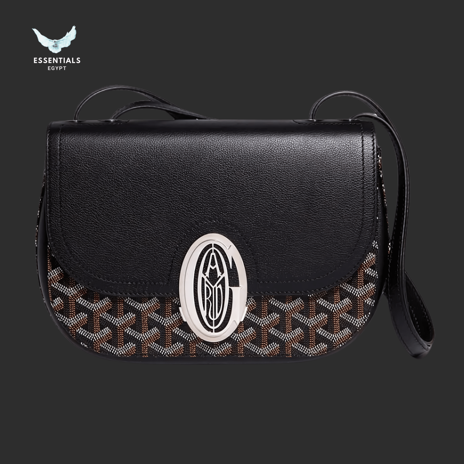 Goyard Saint Louis PM Tote – Black - ESSENTIALS EGYPT