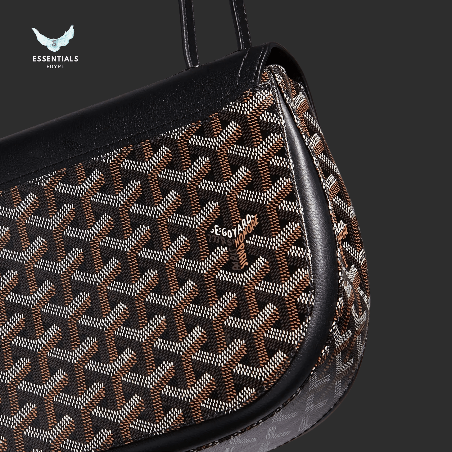 Goyard Saint Louis PM Tote – Black - ESSENTIALS EGYPT