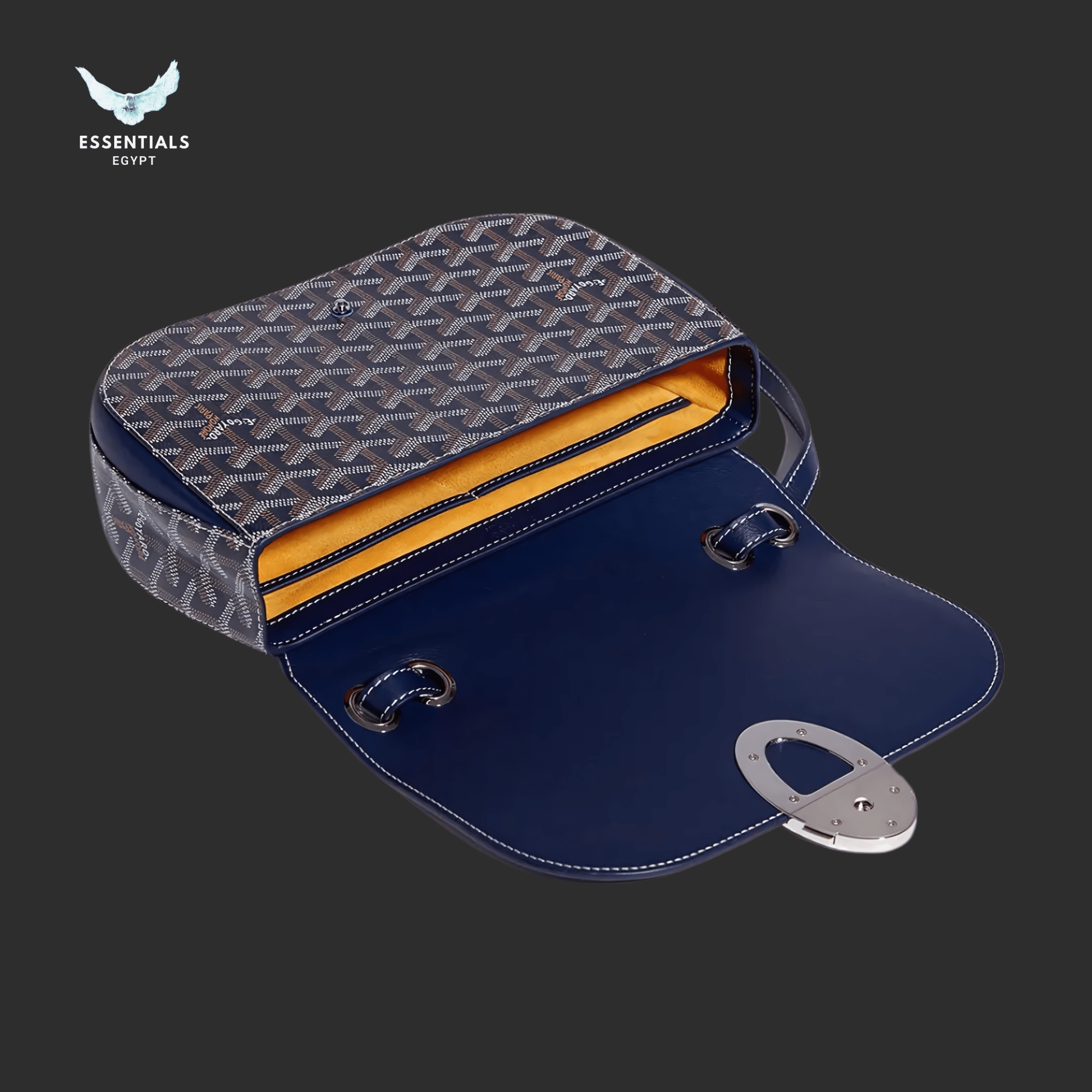 Goyard Saint Louis PM Tote – Navy Blue - ESSENTIALS EGYPT