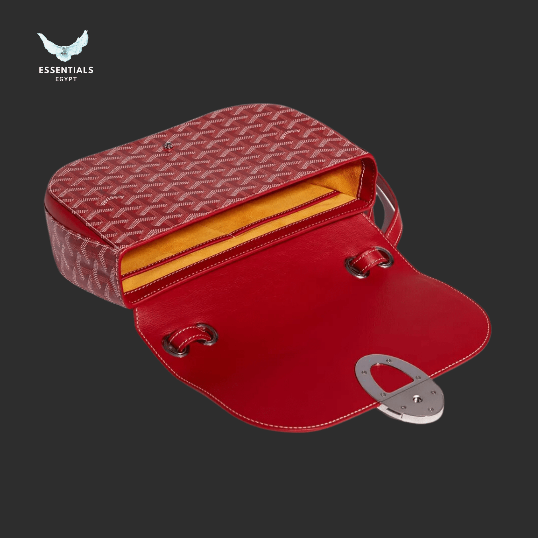 Goyard Saint Louis PM Tote – Red - ESSENTIALS EGYPT