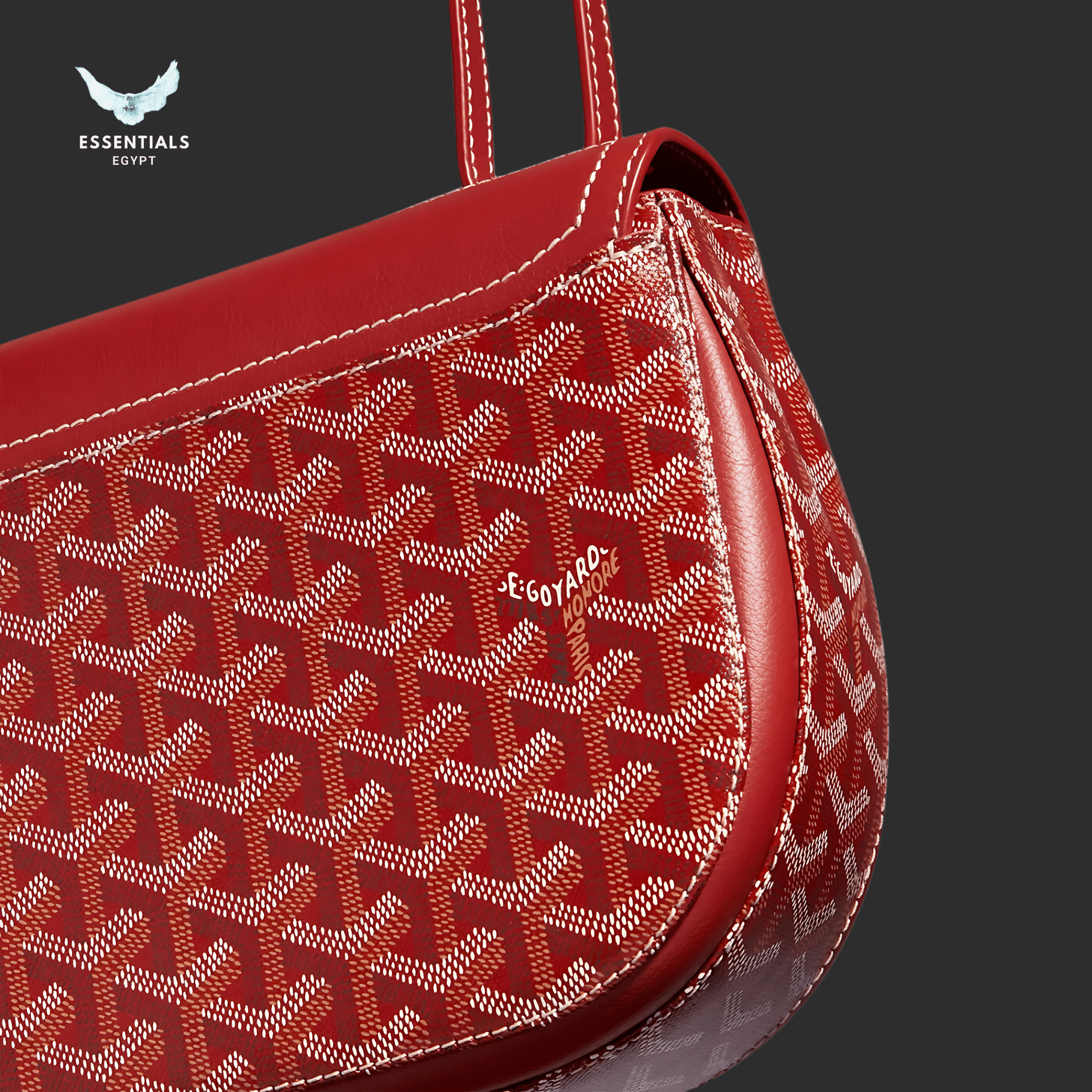 Goyard Saint Louis PM Tote – Red - ESSENTIALS EGYPT