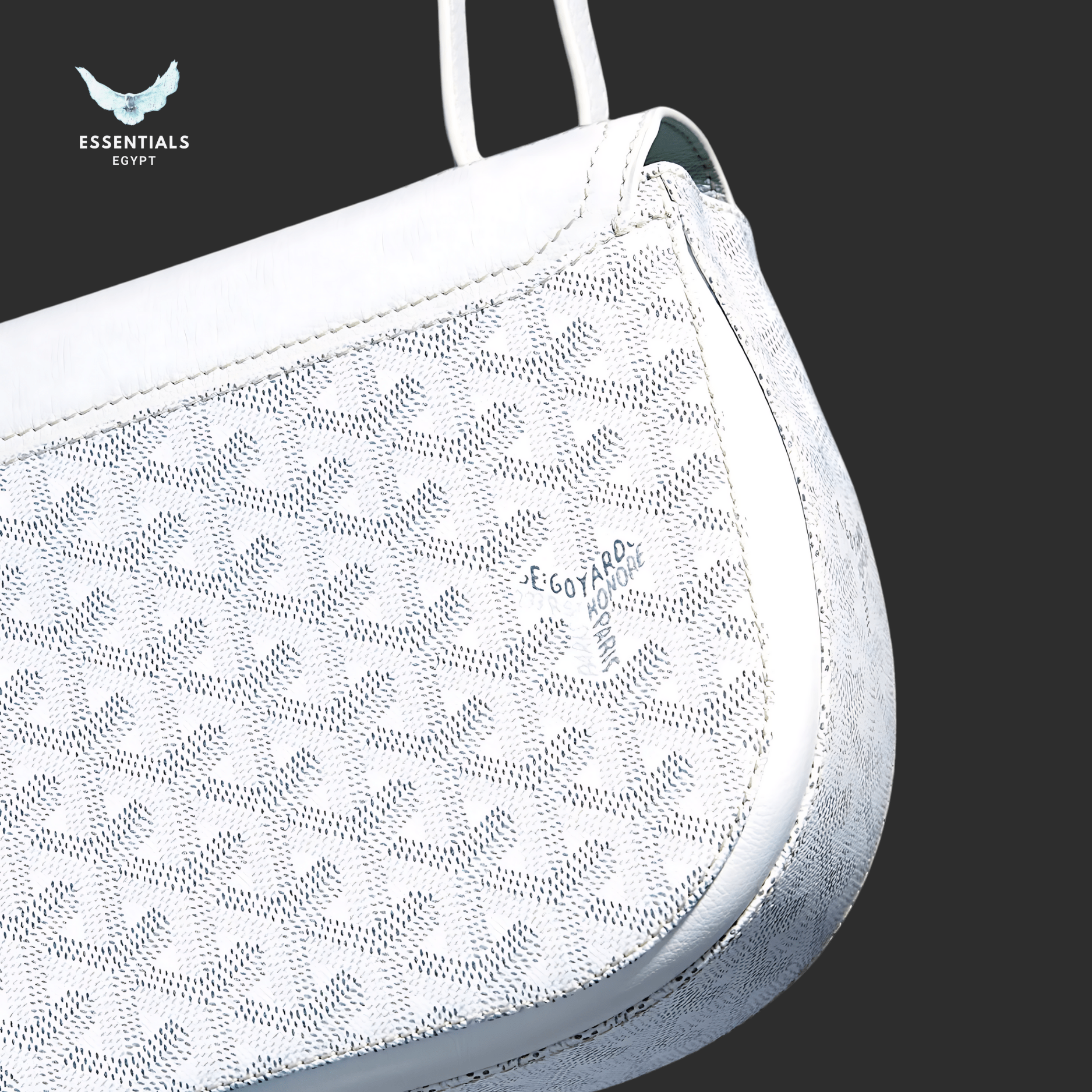 Goyard Saint Louis PM Tote – White - ESSENTIALS EGYPT