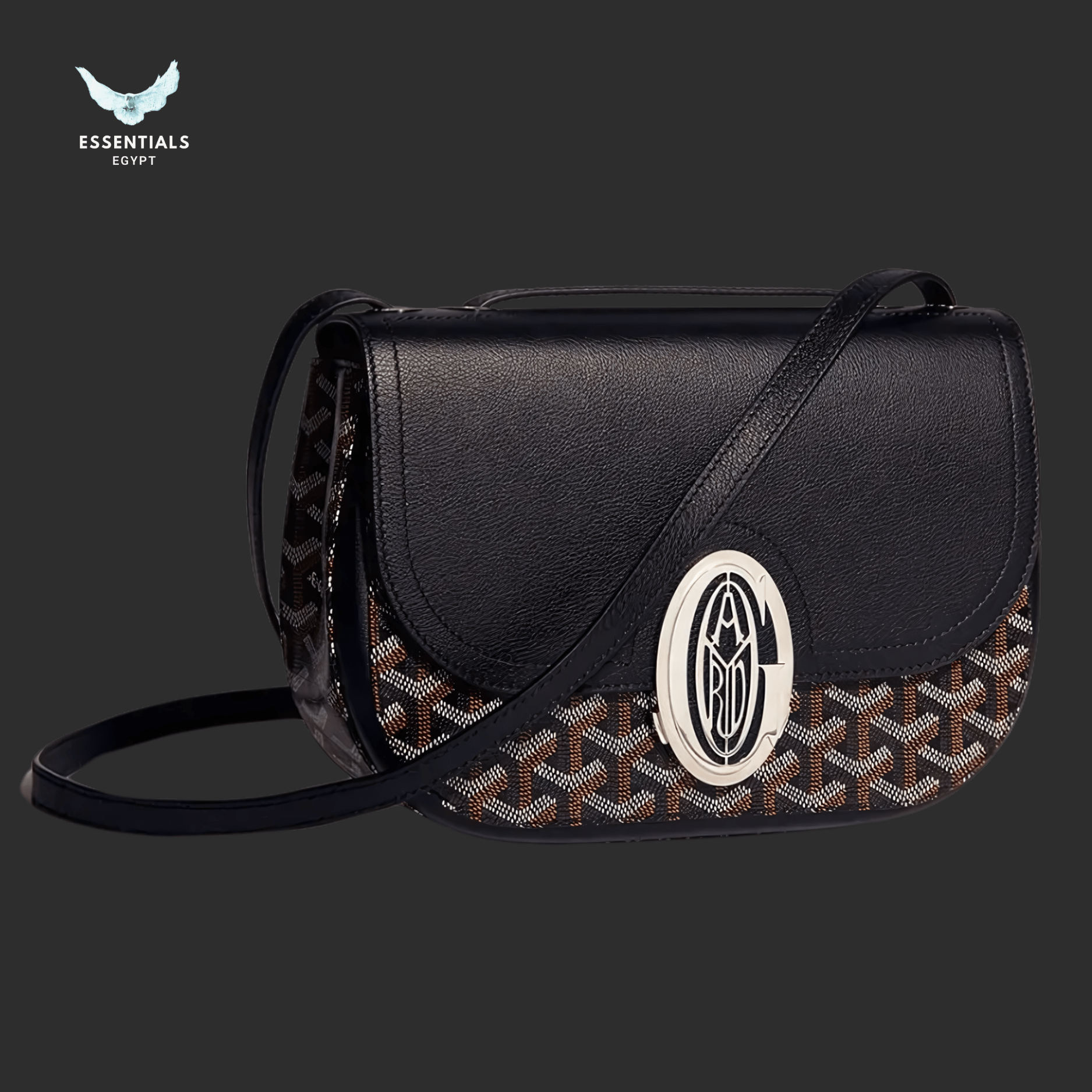 Goyard Saint Louis PM Tote – Black - ESSENTIALS EGYPT