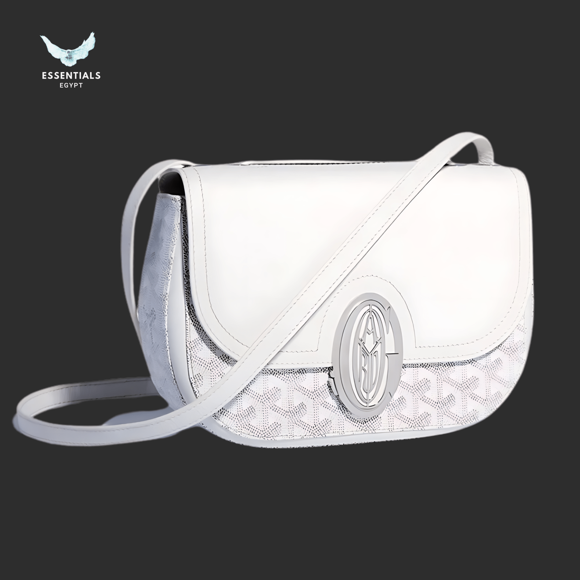 Goyard Saint Louis PM Tote – White - ESSENTIALS EGYPT