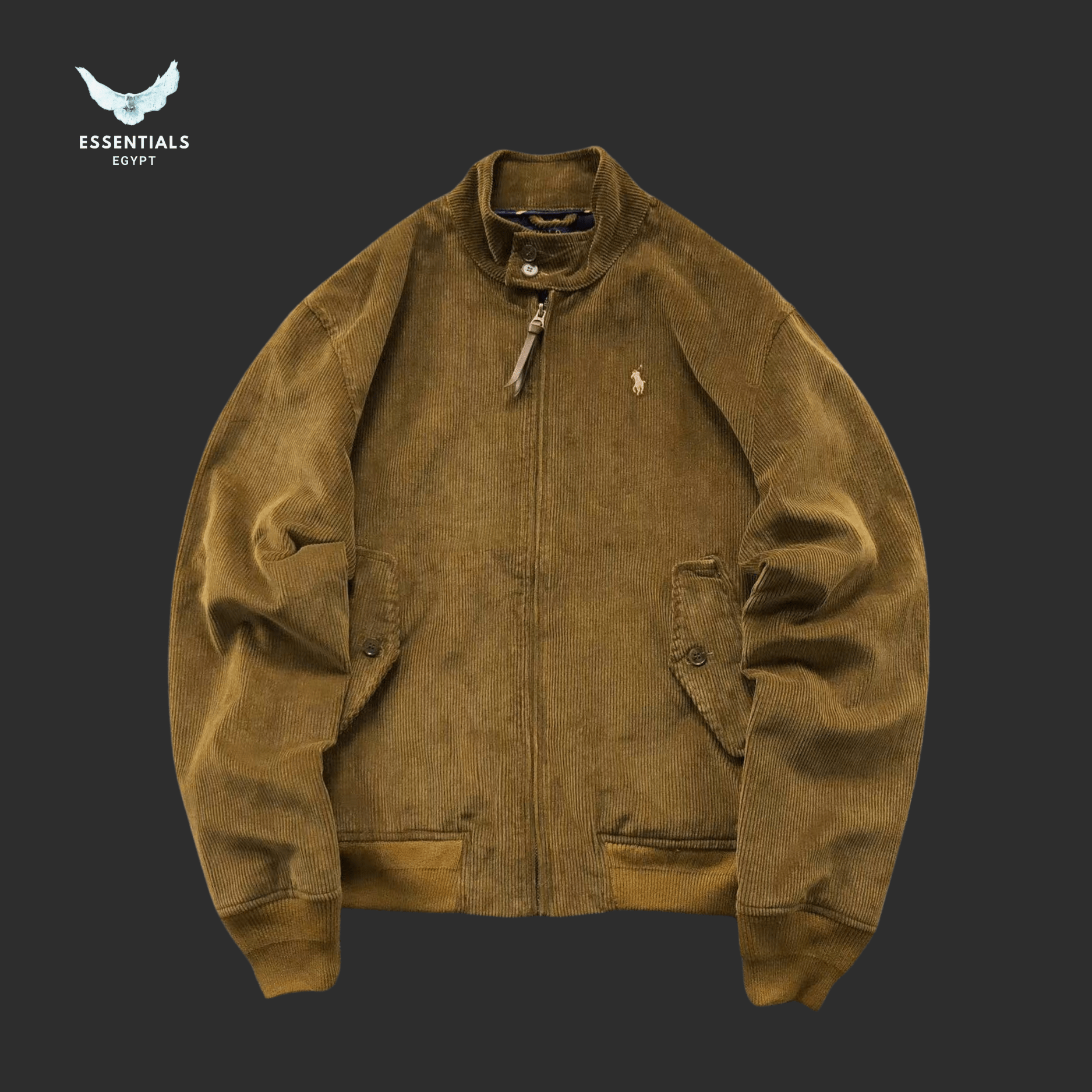 Ralph Lauren Jacket – Corduroy Zip Jacket - ESSENTIALS EGYPT