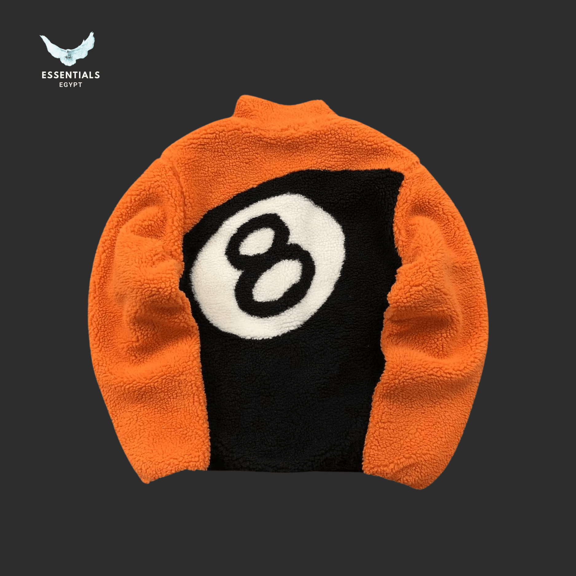 Stüssy 8 - Ball Fleece Jacket – Multi - ESSENTIALS EGYPT