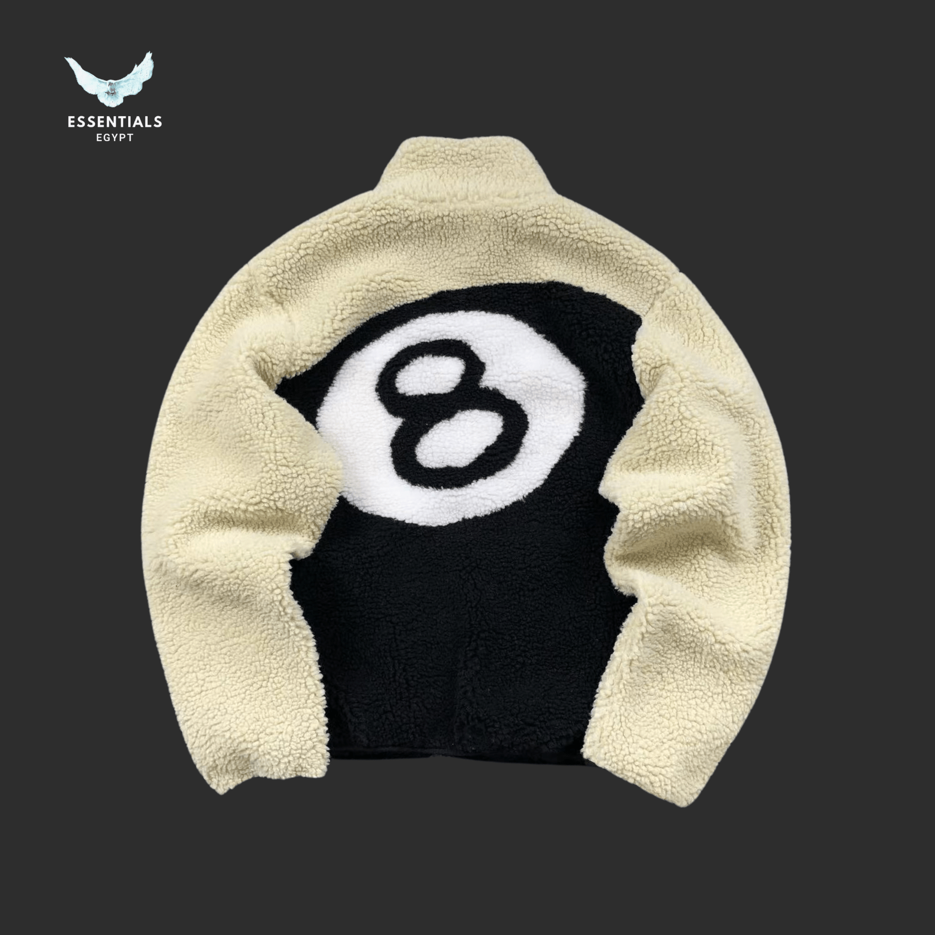 Stüssy 8 - Ball Fleece Jacket – Multi - ESSENTIALS EGYPT