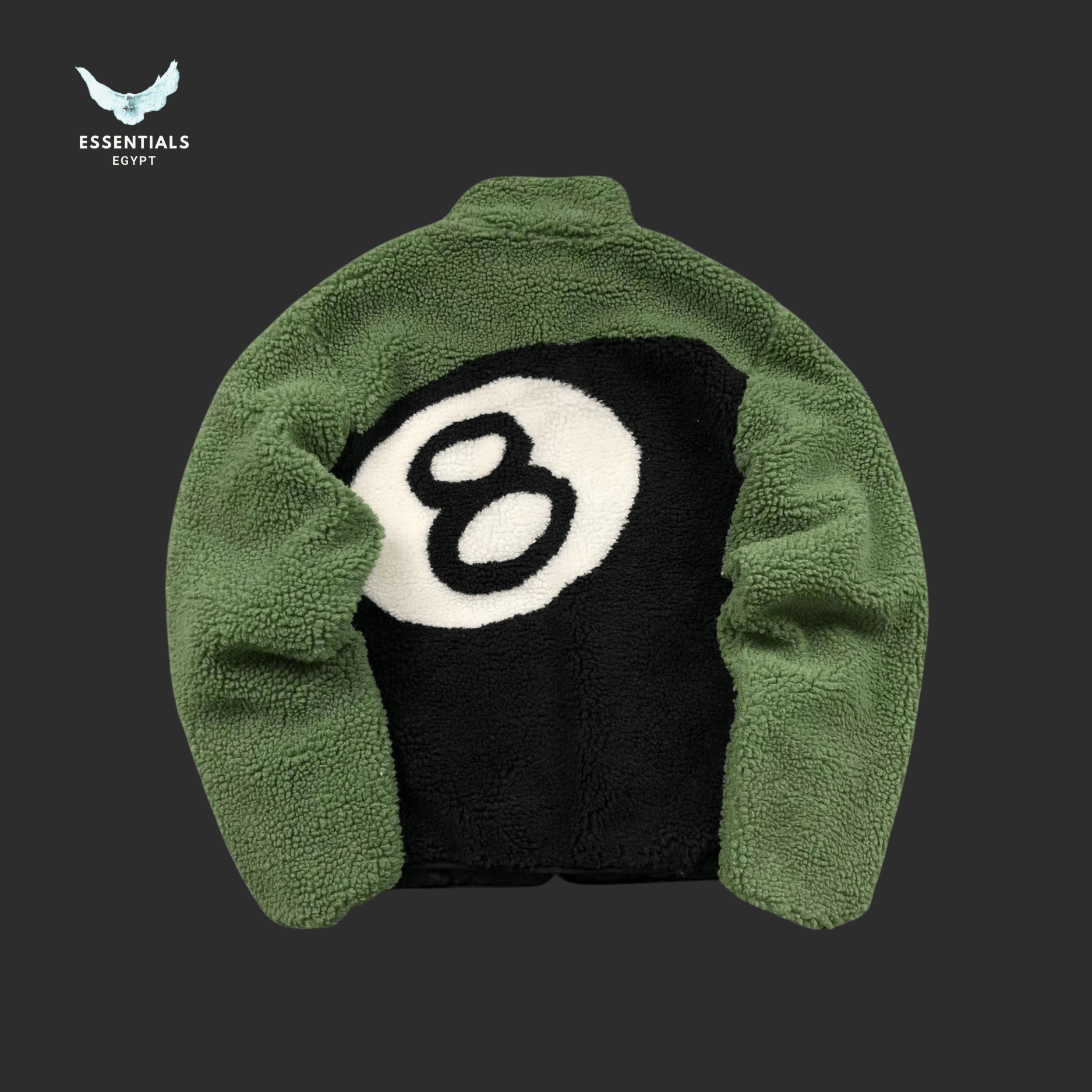 Stüssy 8 - Ball Fleece Jacket – Multi - ESSENTIALS EGYPT
