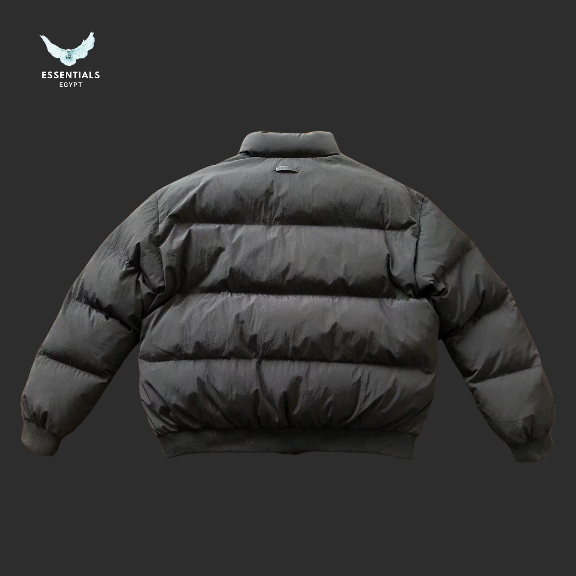 Essentials Fear of God Puffer Jacket – Black