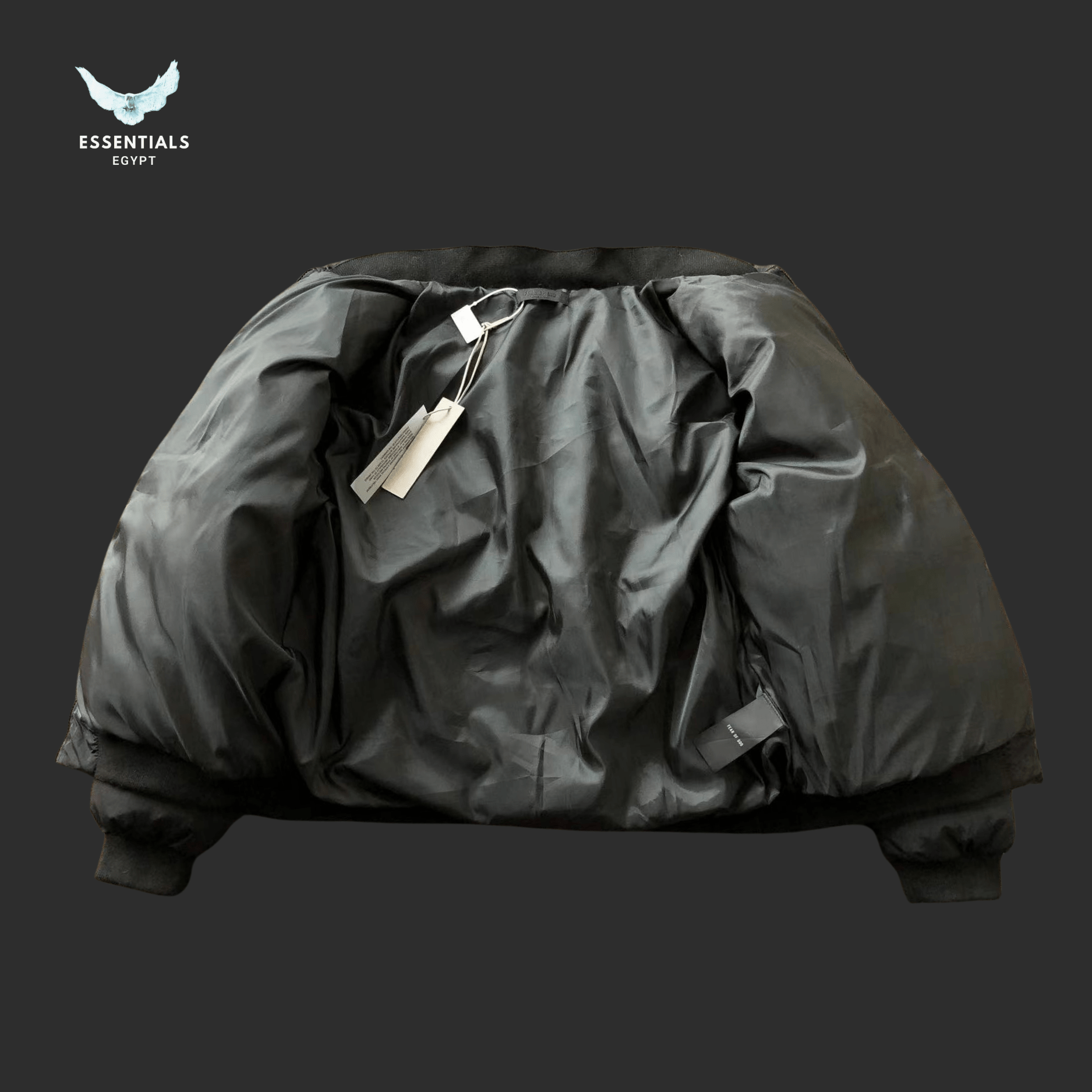 Essentials Fear of God Puffer Jacket – Black - ESSENTIALS EGYPT