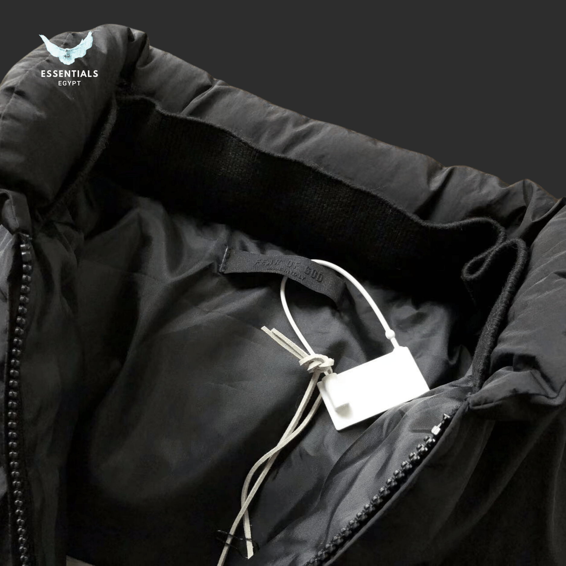 Essentials Fear of God Puffer Jacket – Black - ESSENTIALS EGYPT