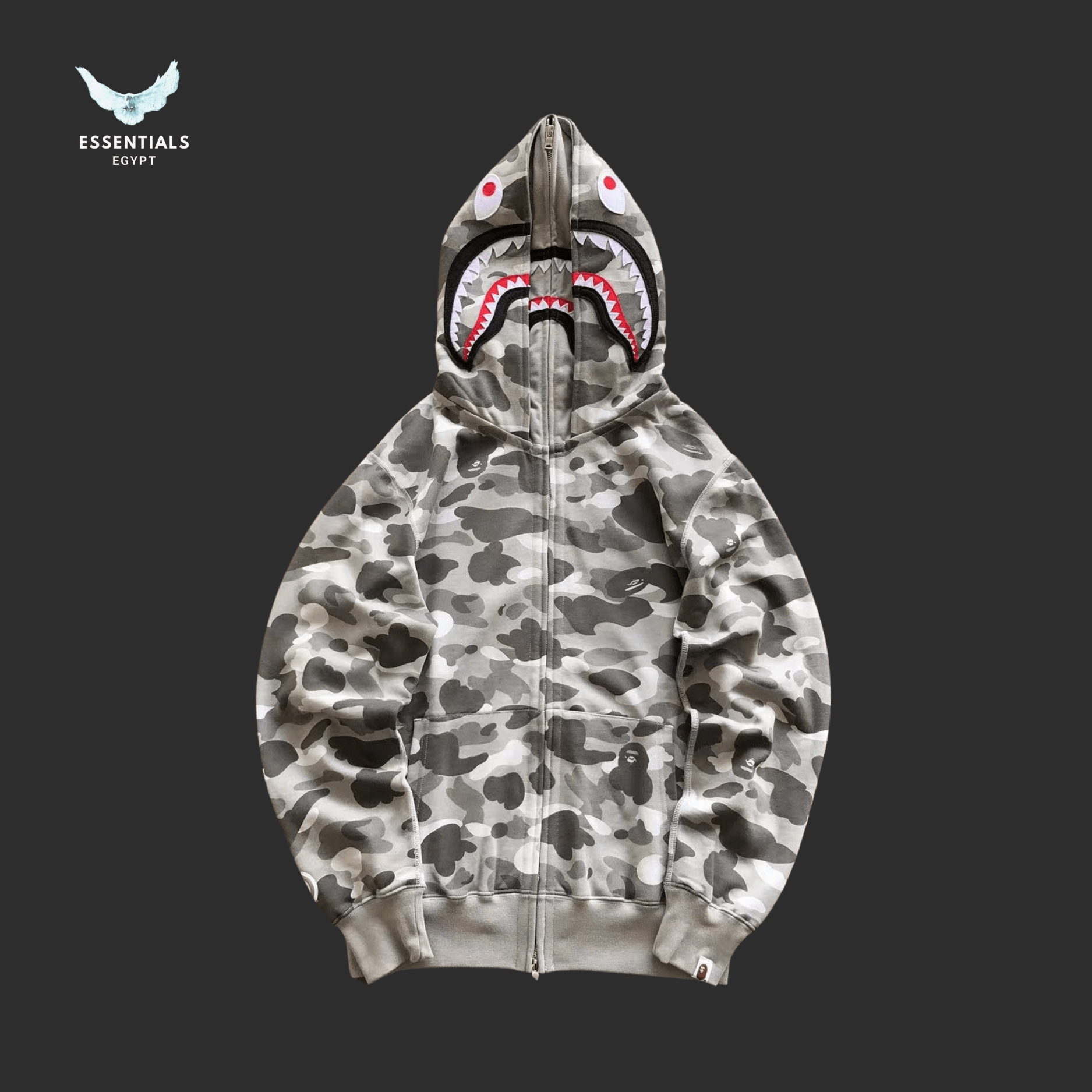 BAPE Hoodie – Classic Earth Tones - ESSENTIALS EGYPT