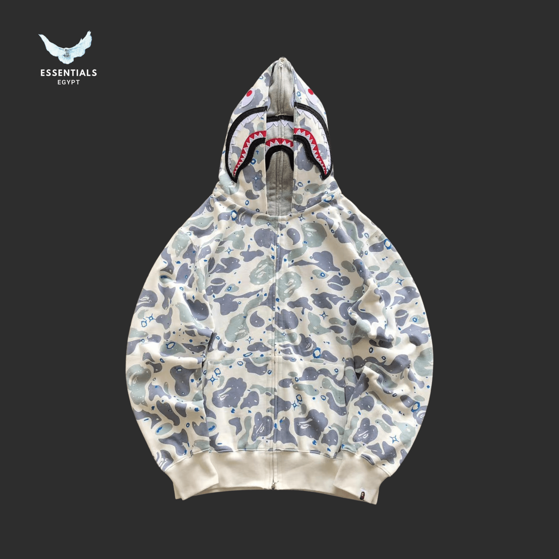 BAPE Hoodie – Classic Earth Tones - ESSENTIALS EGYPT