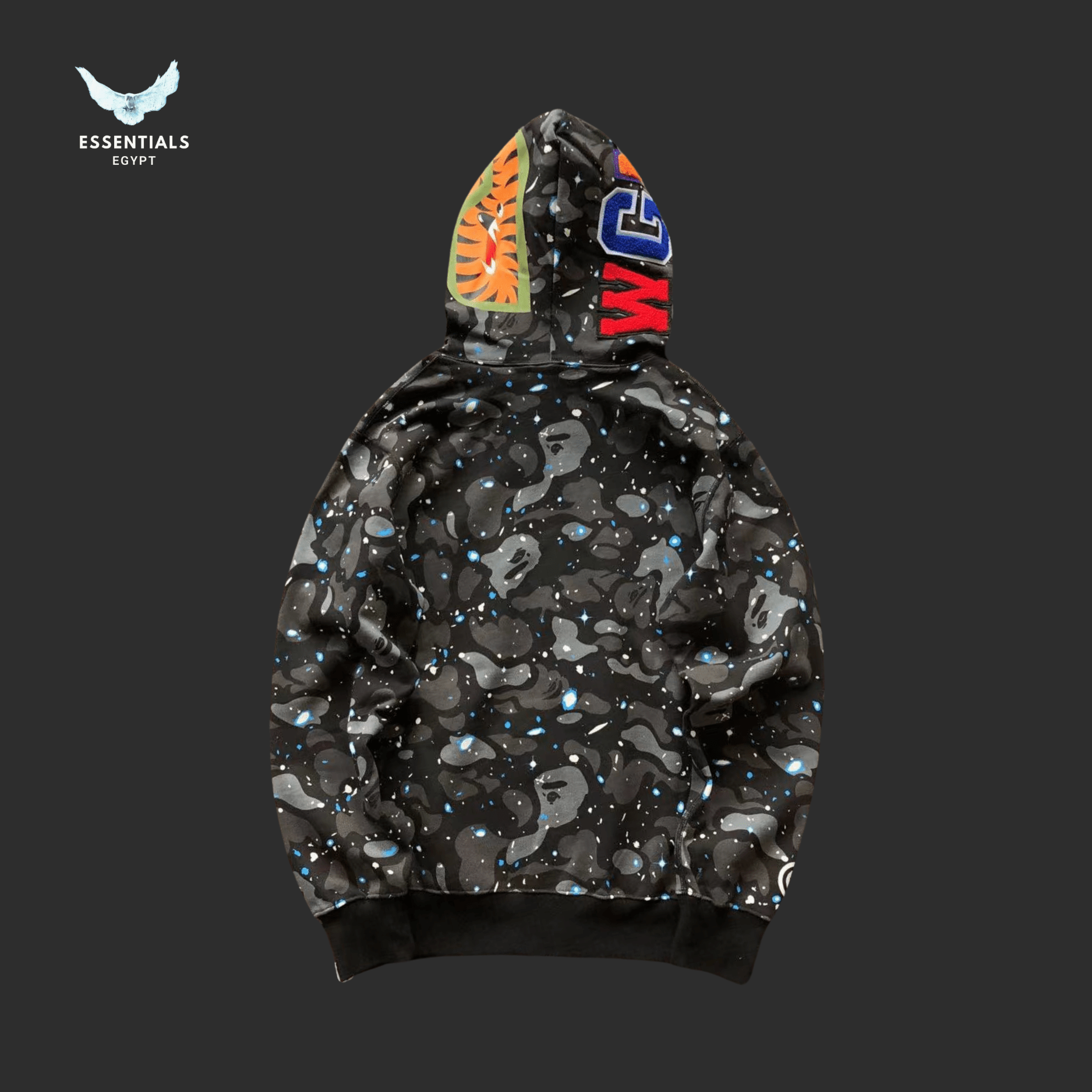 BAPE Shark Hoodie – Galaxy & Ice Camo - ESSENTIALS EGYPT