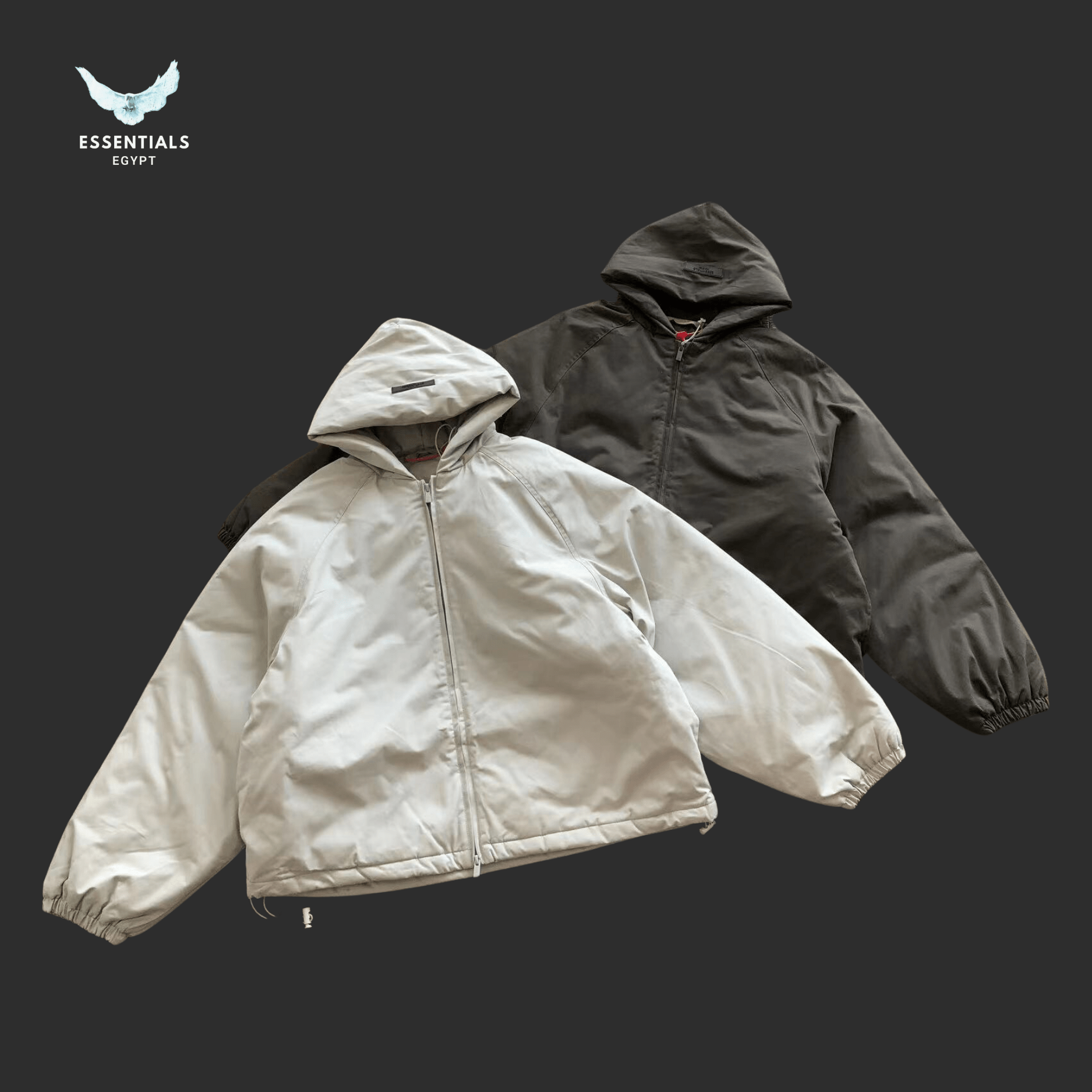 Fear of God Essentials Puffer Jacket – Dual Color - ESSENTIALS EGYPT