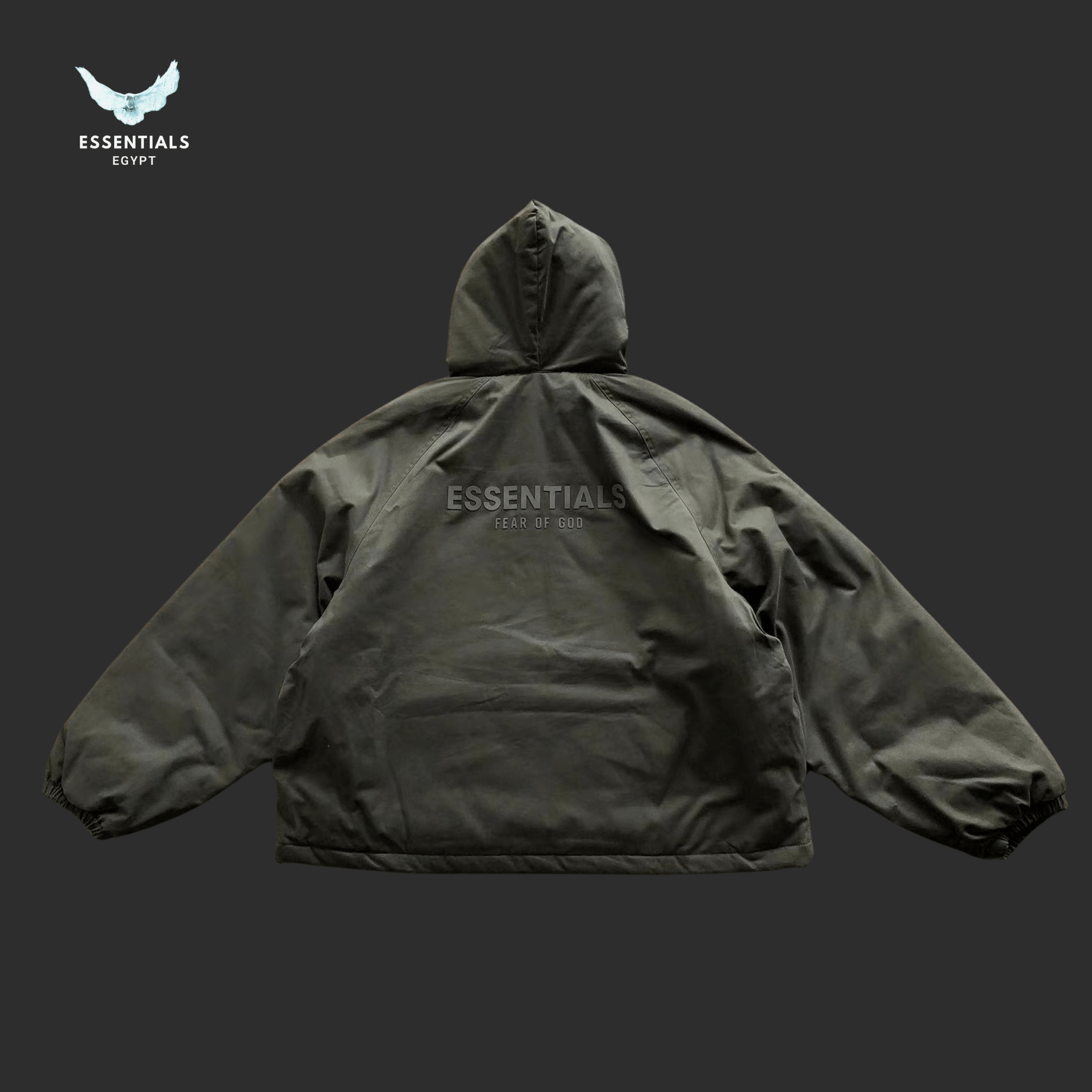 Fear of God Essentials Puffer Jacket – Dual Color - ESSENTIALS EGYPT